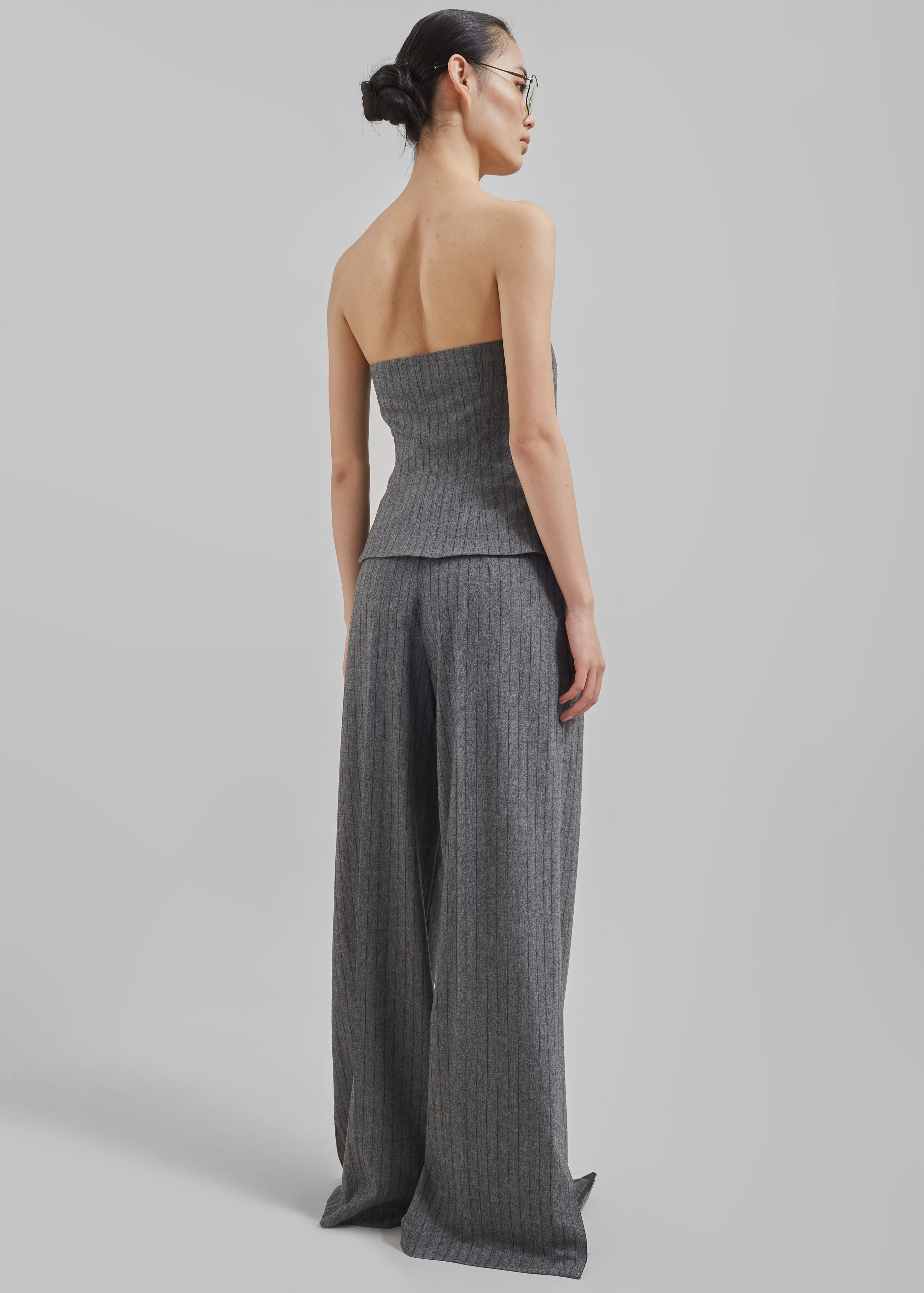 The Garment Tilda Pants - Grey/Black Stripe - 9