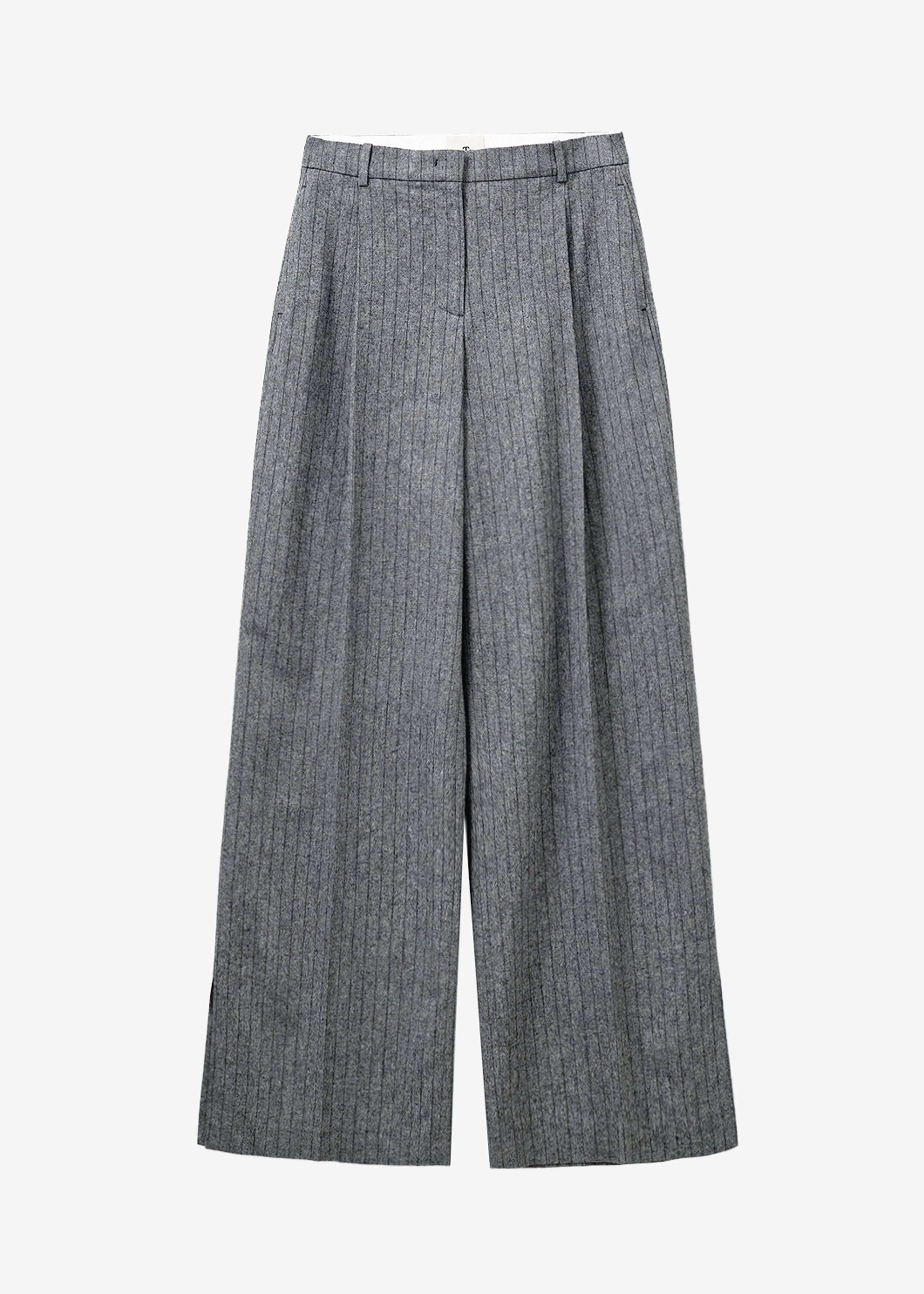 The Garment Tilda Pants - Grey/Black Stripe - 10