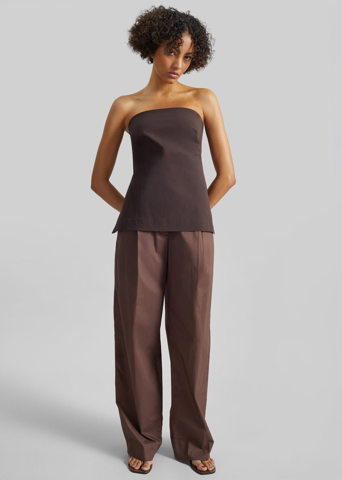 TheLatest Axel Pants - Brown - 4