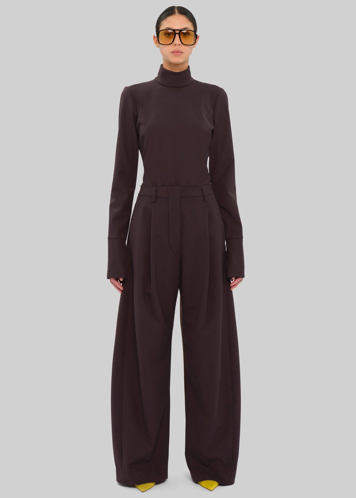 TheLatest Billie Wool Trousers - Brown - 6