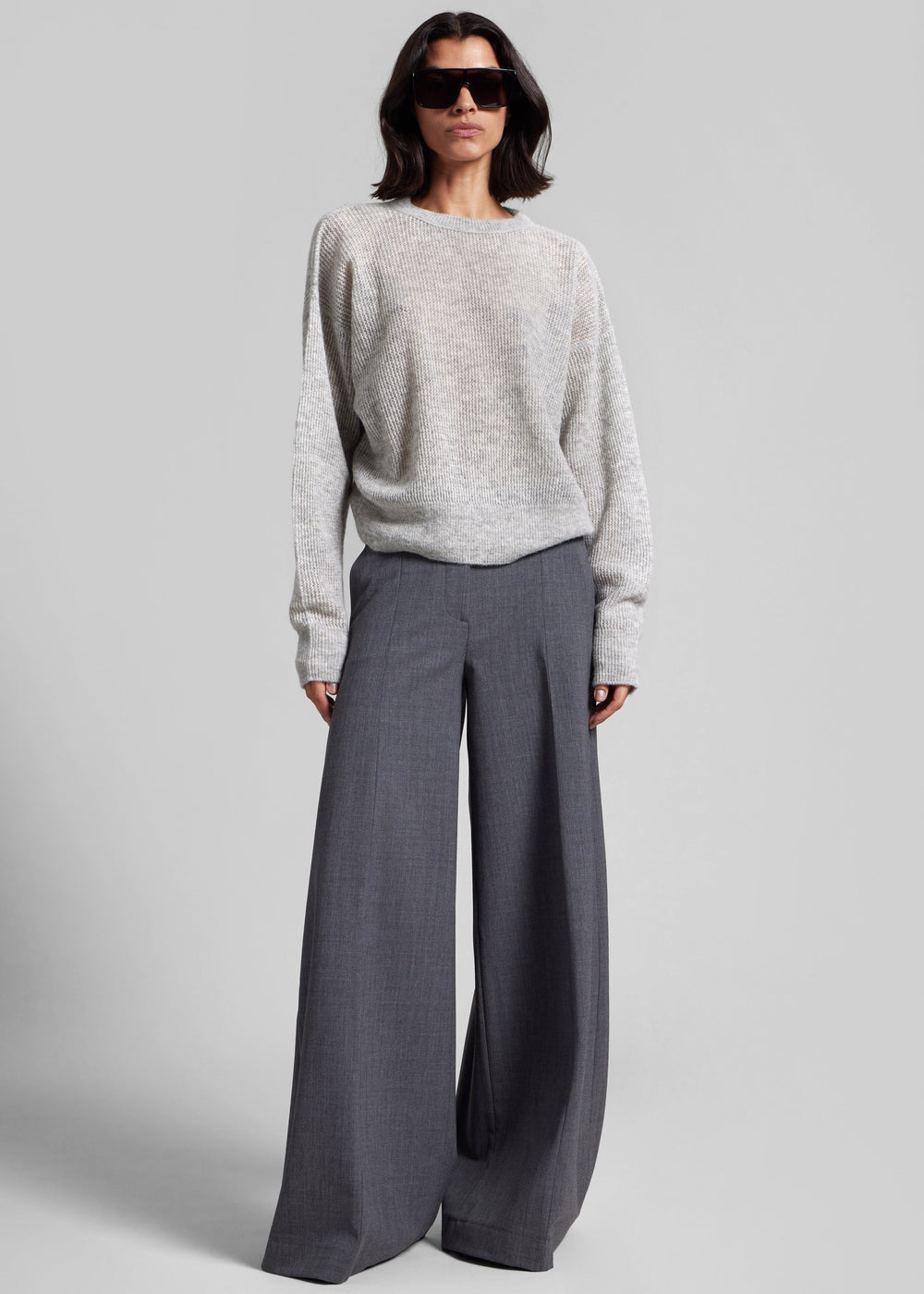 TheLatest C-Alma Pants - Medium Grey