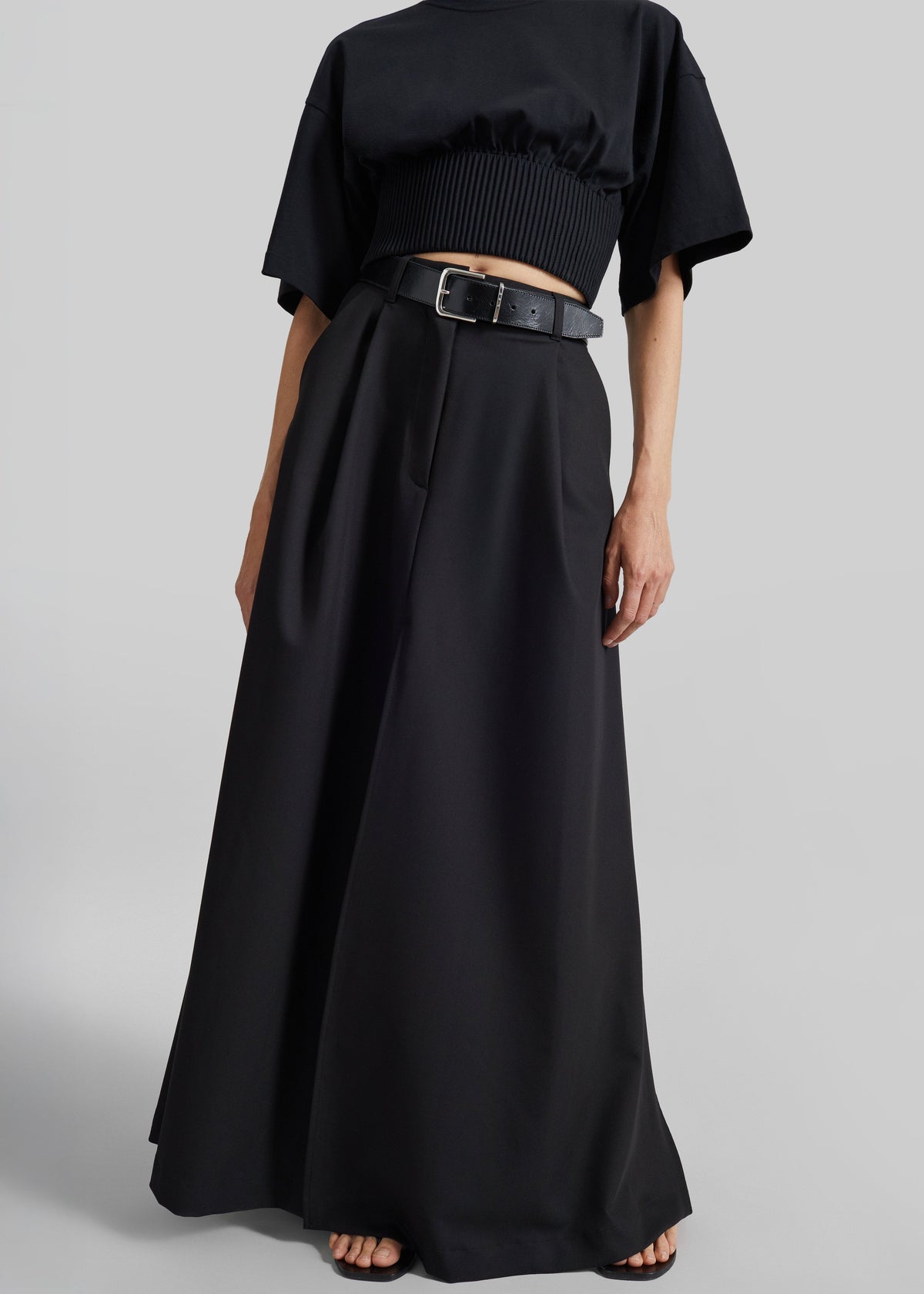 TheLatest Daisy Skirt - Black - 5
