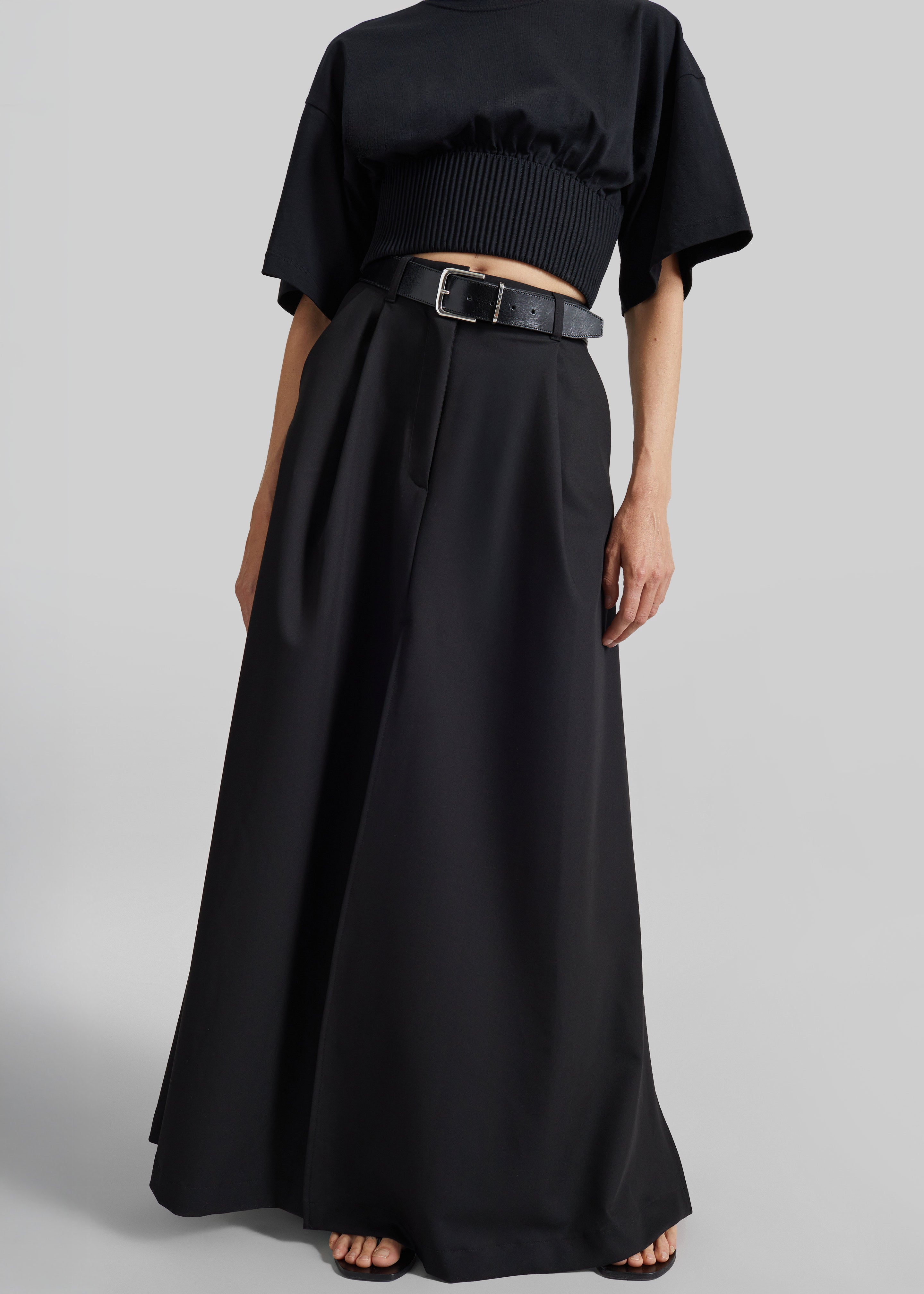 TheLatest Daisy Skirt - Black - 5