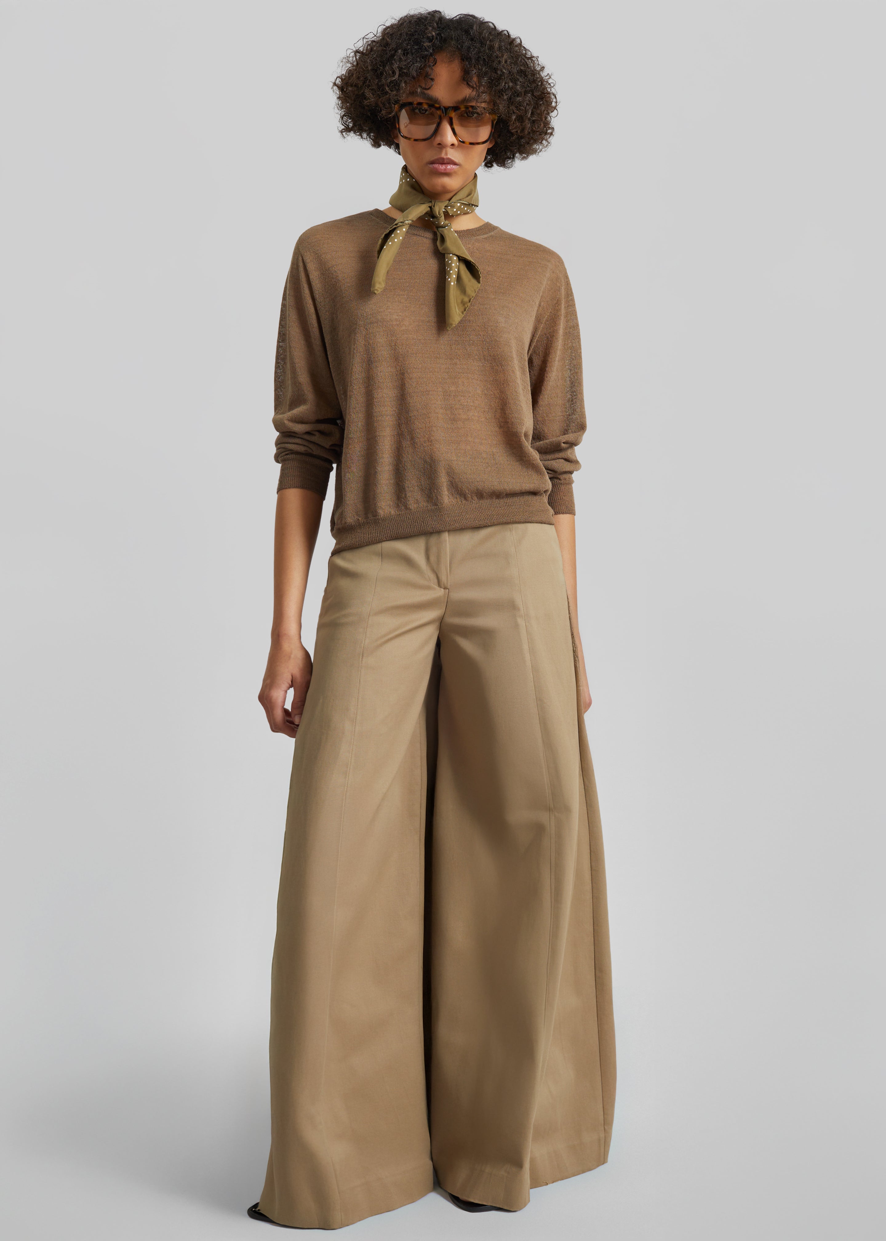TheLatest D-Alma Pants - Cognac - 2