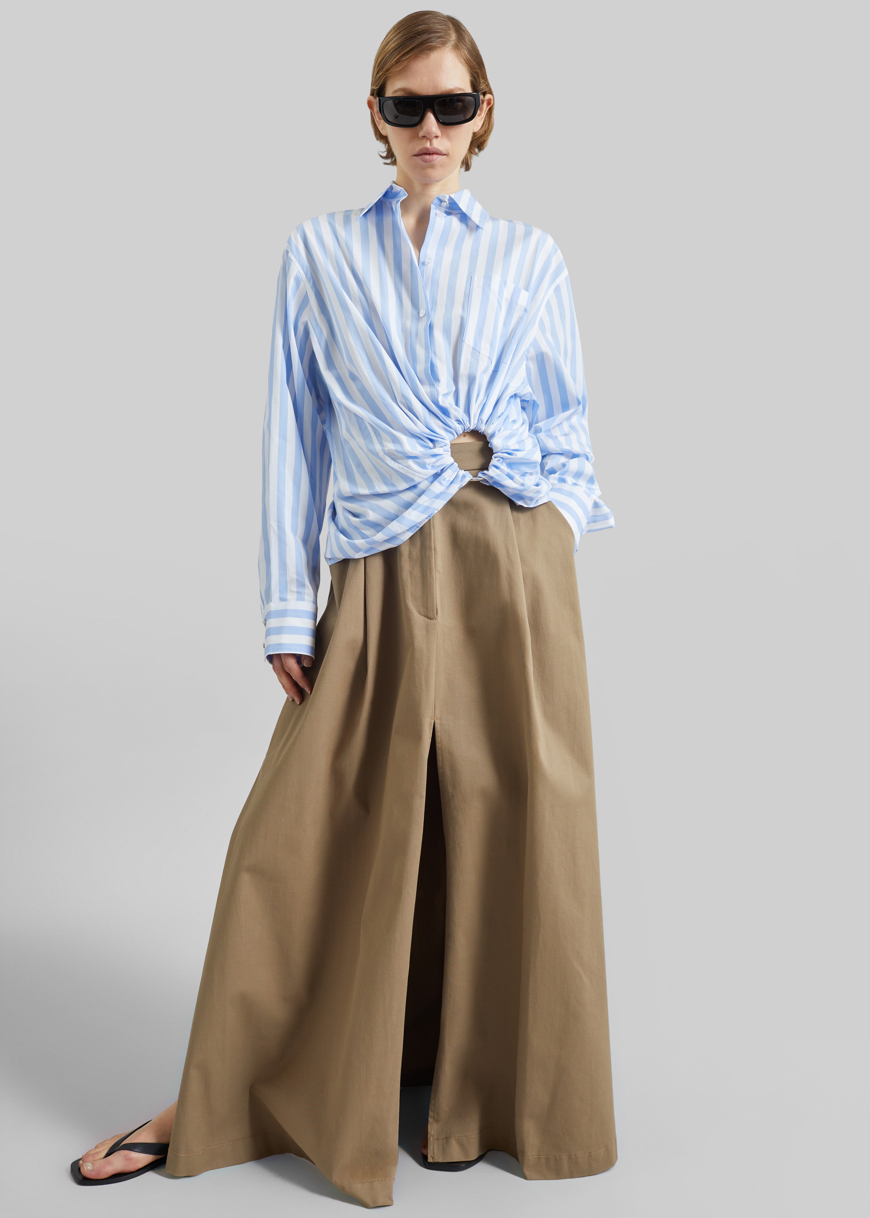 TheLatest Daisy Skirt - Cognac - 5