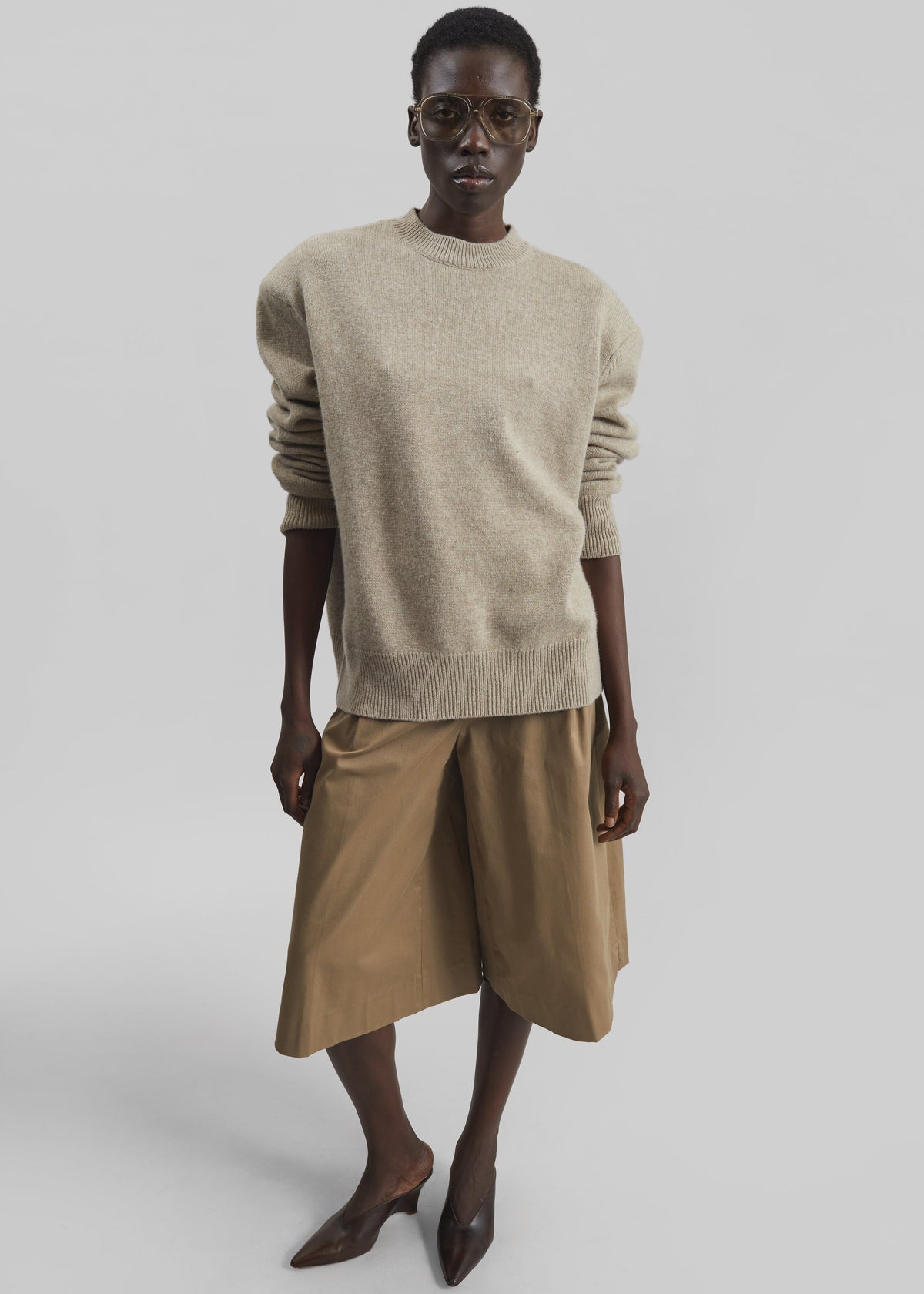 TheLatest Dakota Bermuda Shorts - Cognac - 5