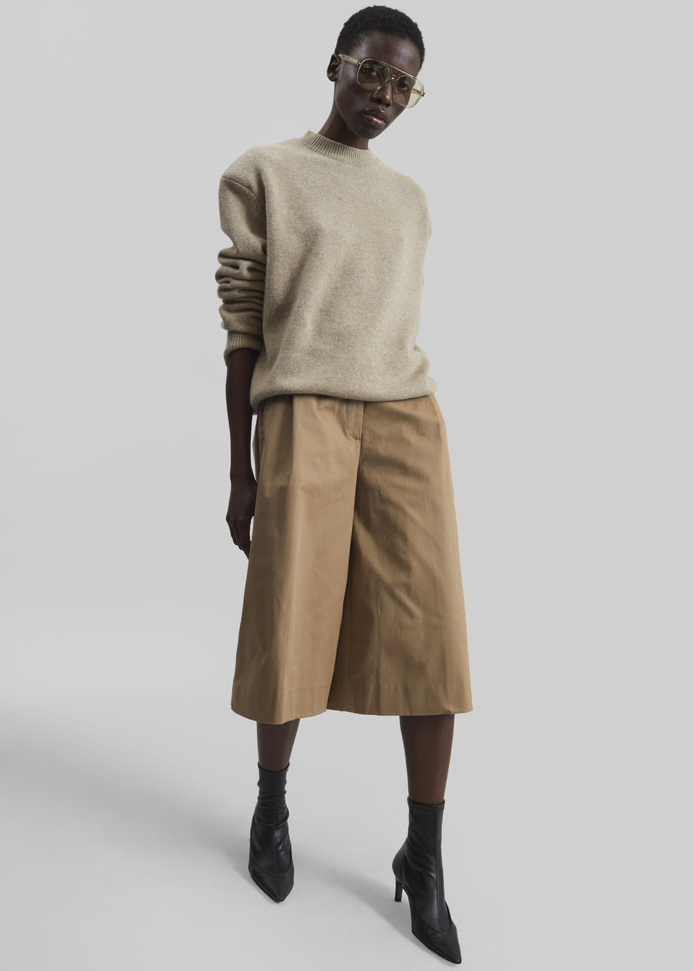 TheLatest Dakota Bermuda Shorts - Cognac