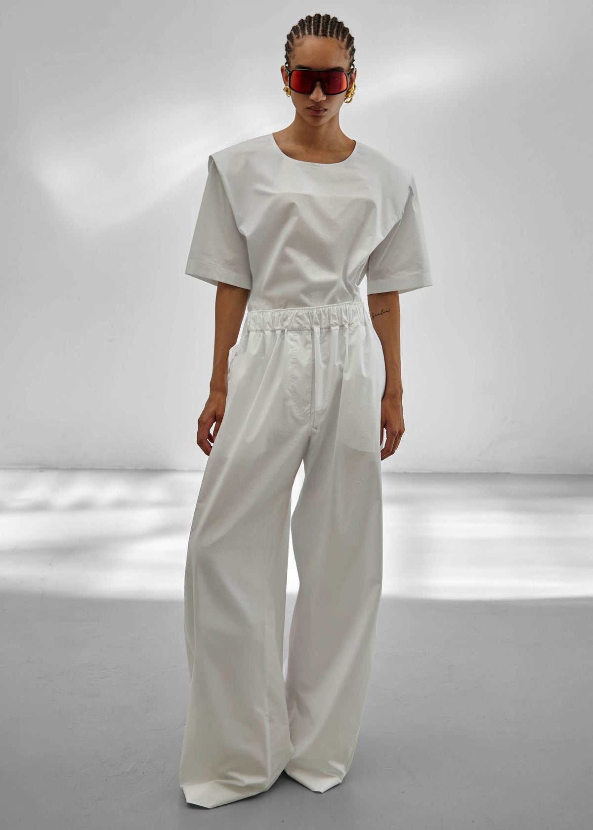 TheLatest Dean Top - White - 4