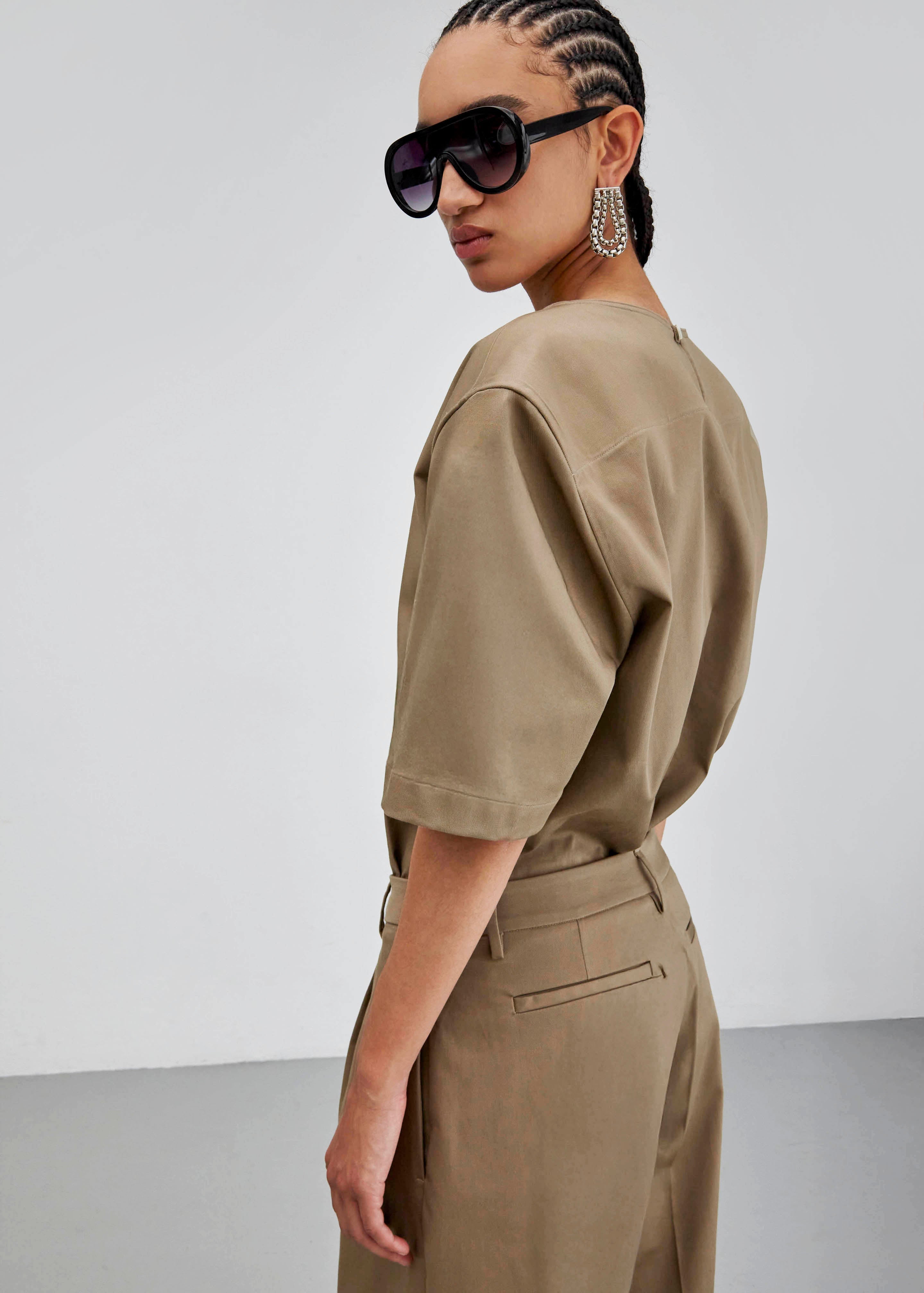 TheLatest Deva Pants - Cognac - 7