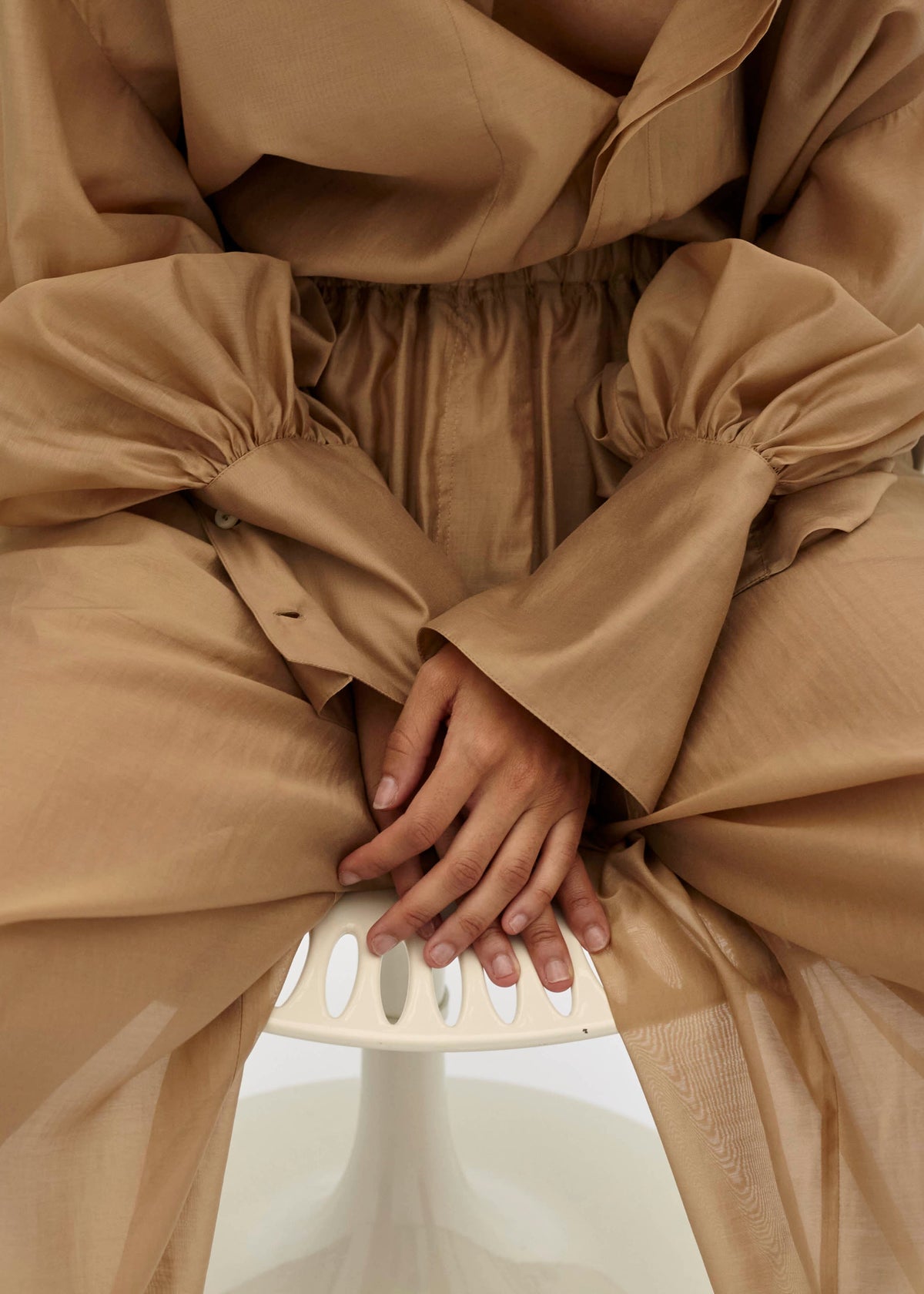 TheLatest Diana Shirt - Nude - 3