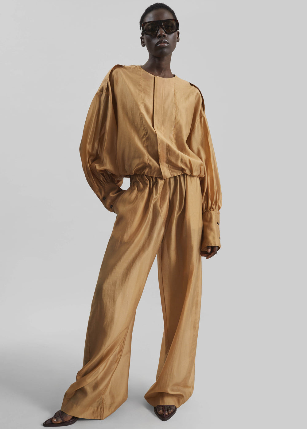 TheLatest Diana Shirt - Nude - 1