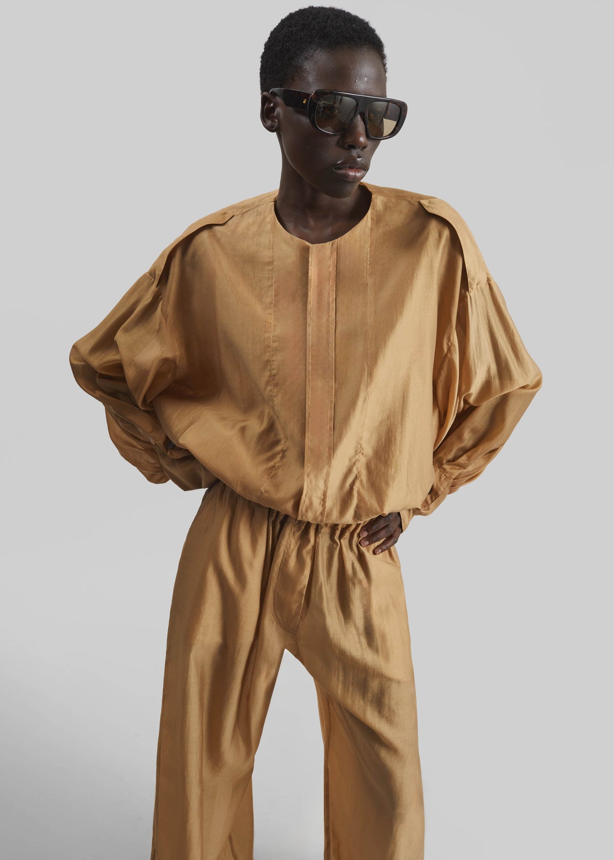 TheLatest Diana Shirt - Nude - 1