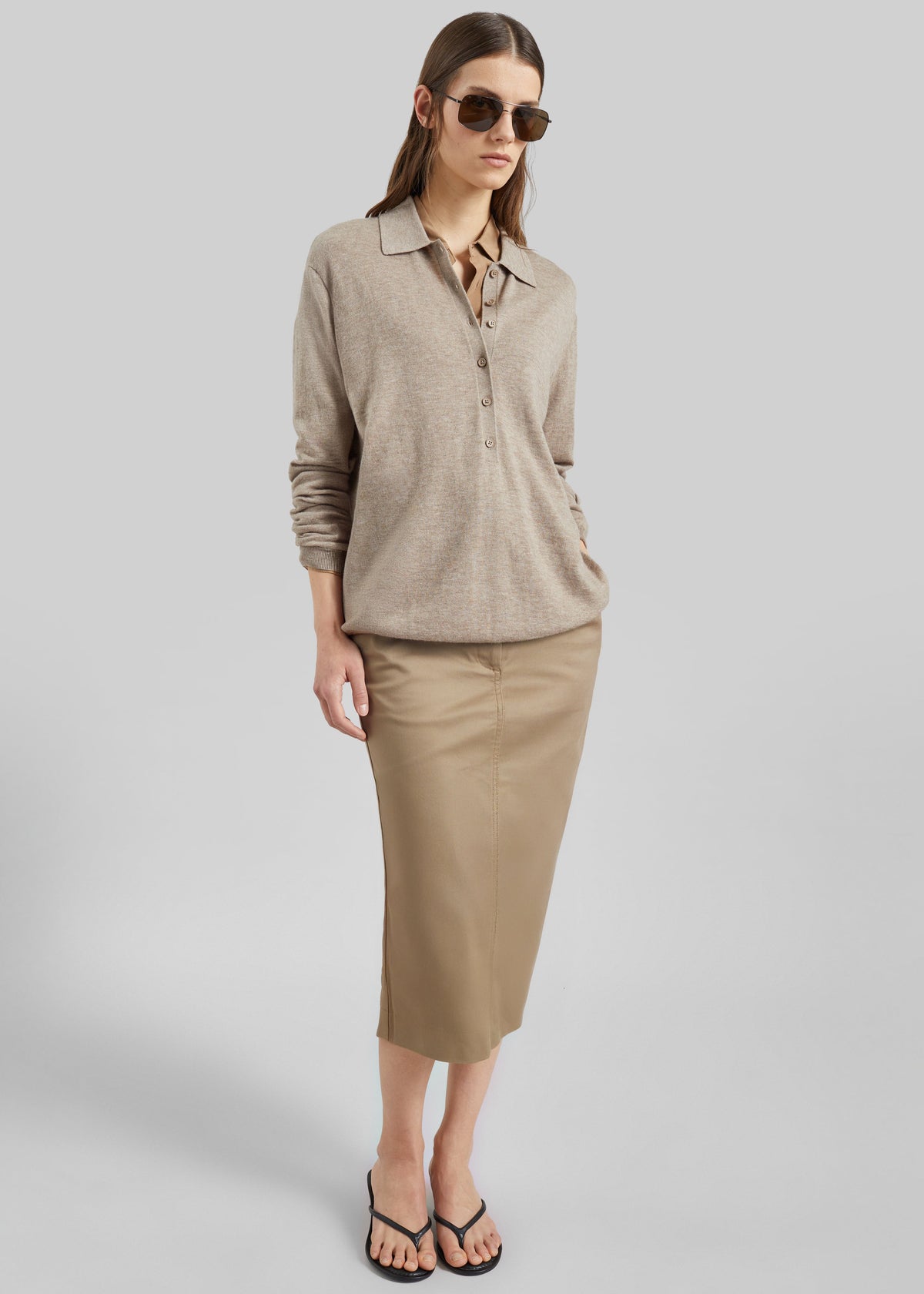TheLatest Donna Skirt - Cognac - 4