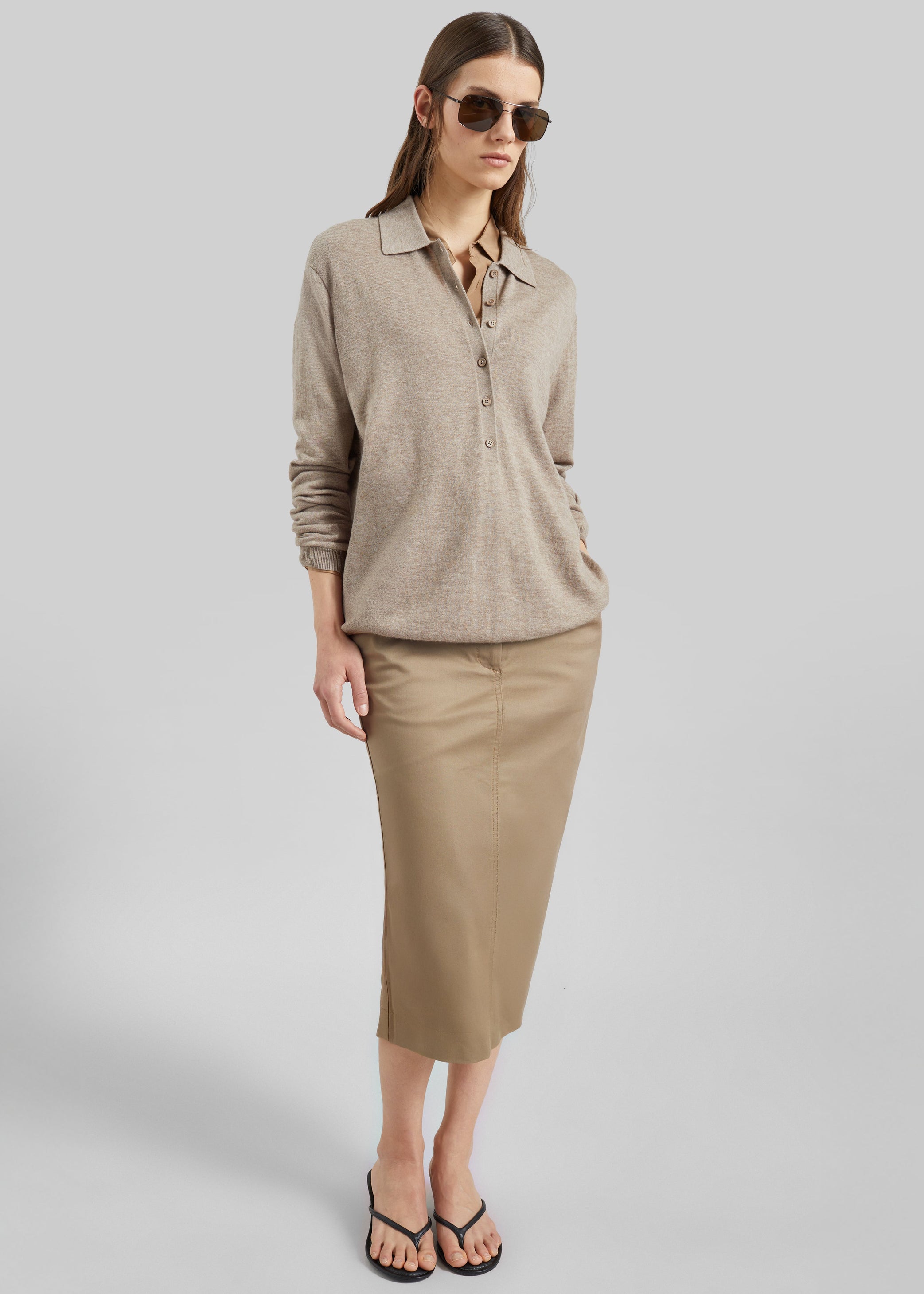 Shop the look image for TheLatest Donna Skirt - Cognac