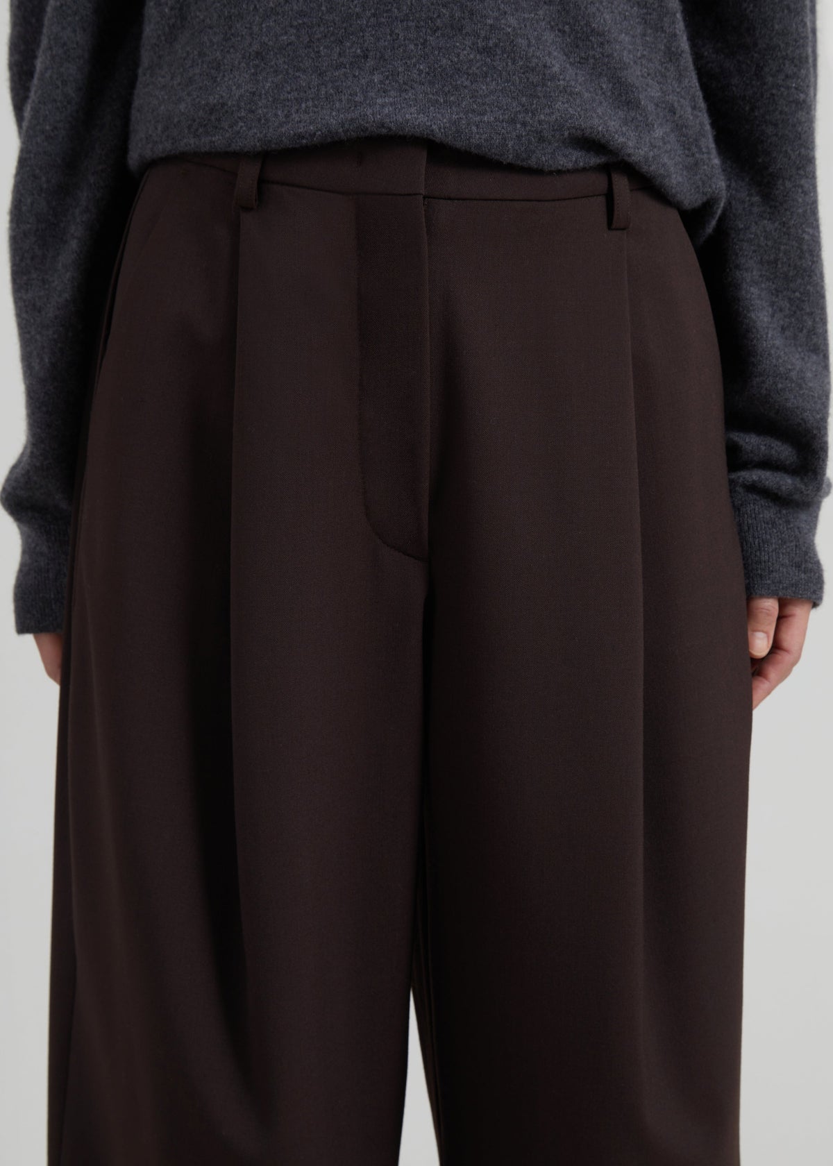 TheLatest pantaloni E-Axel - Marrone