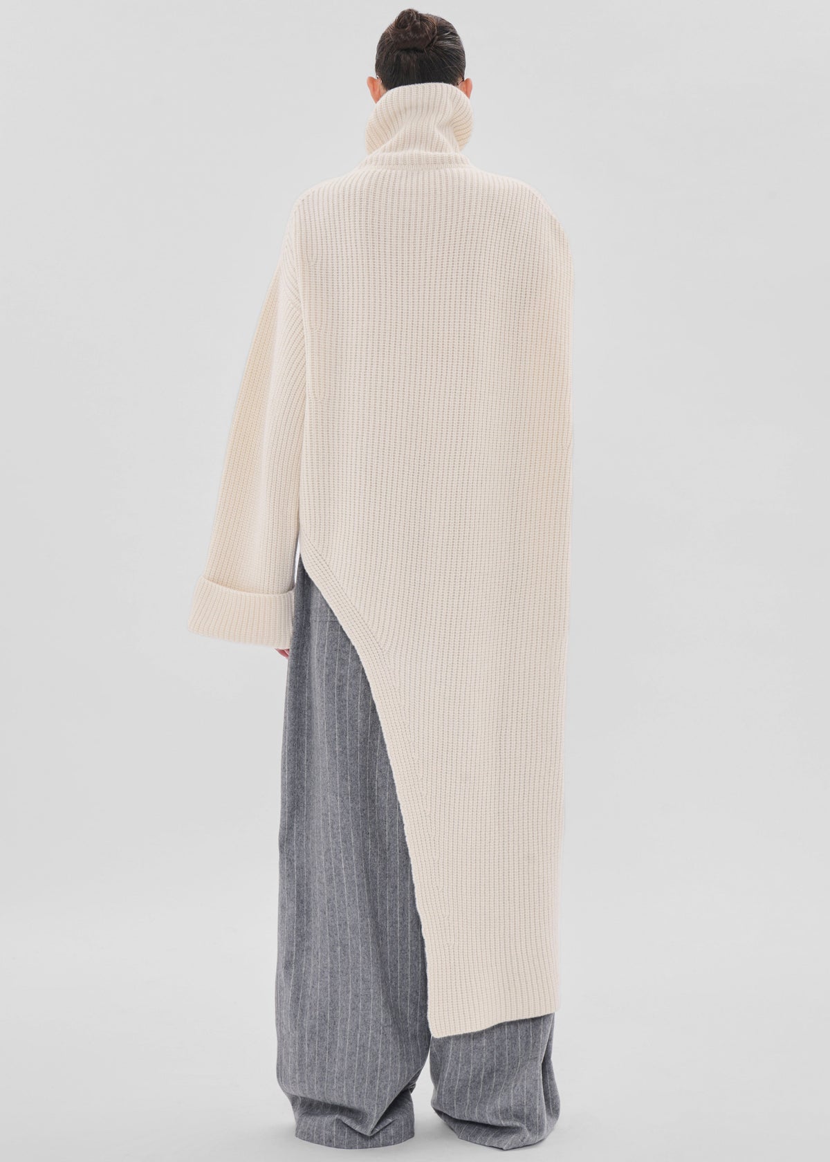 TheLatest Edith Long Knitwear - Off White
