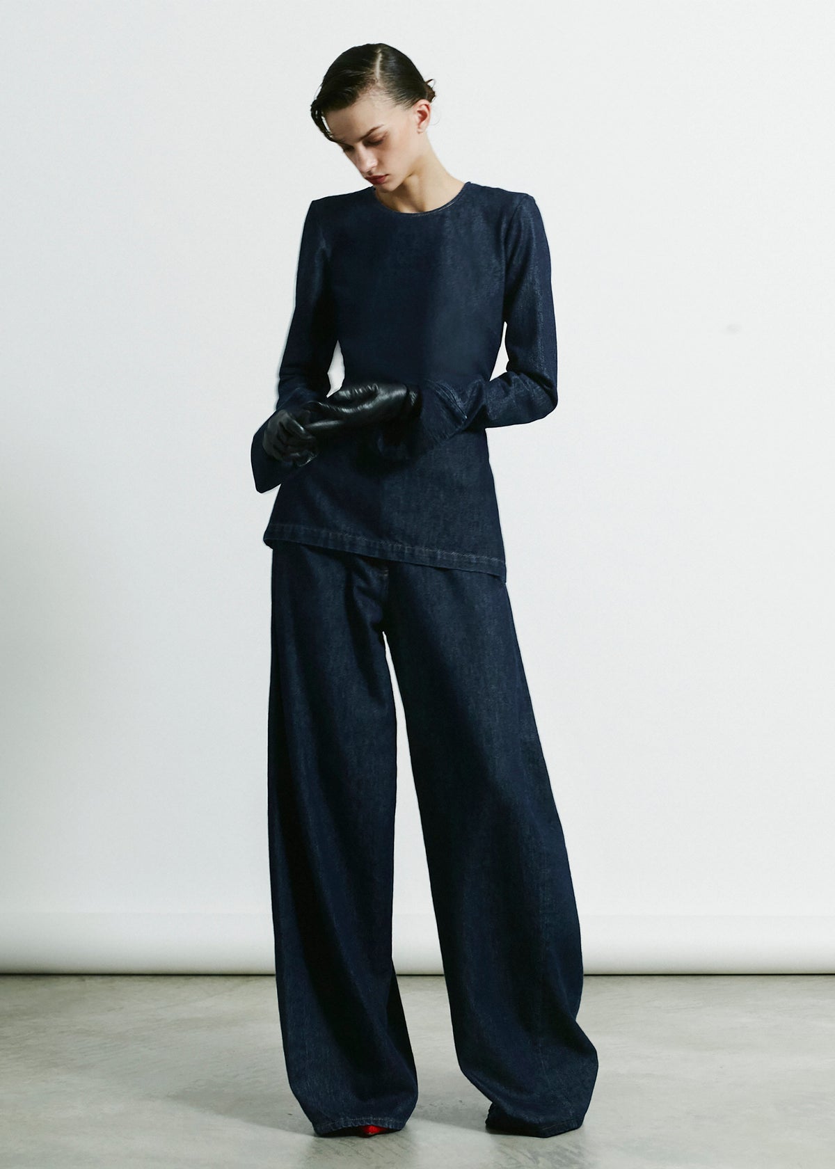 TheLatest Evie Denim Pants - Blue - 5