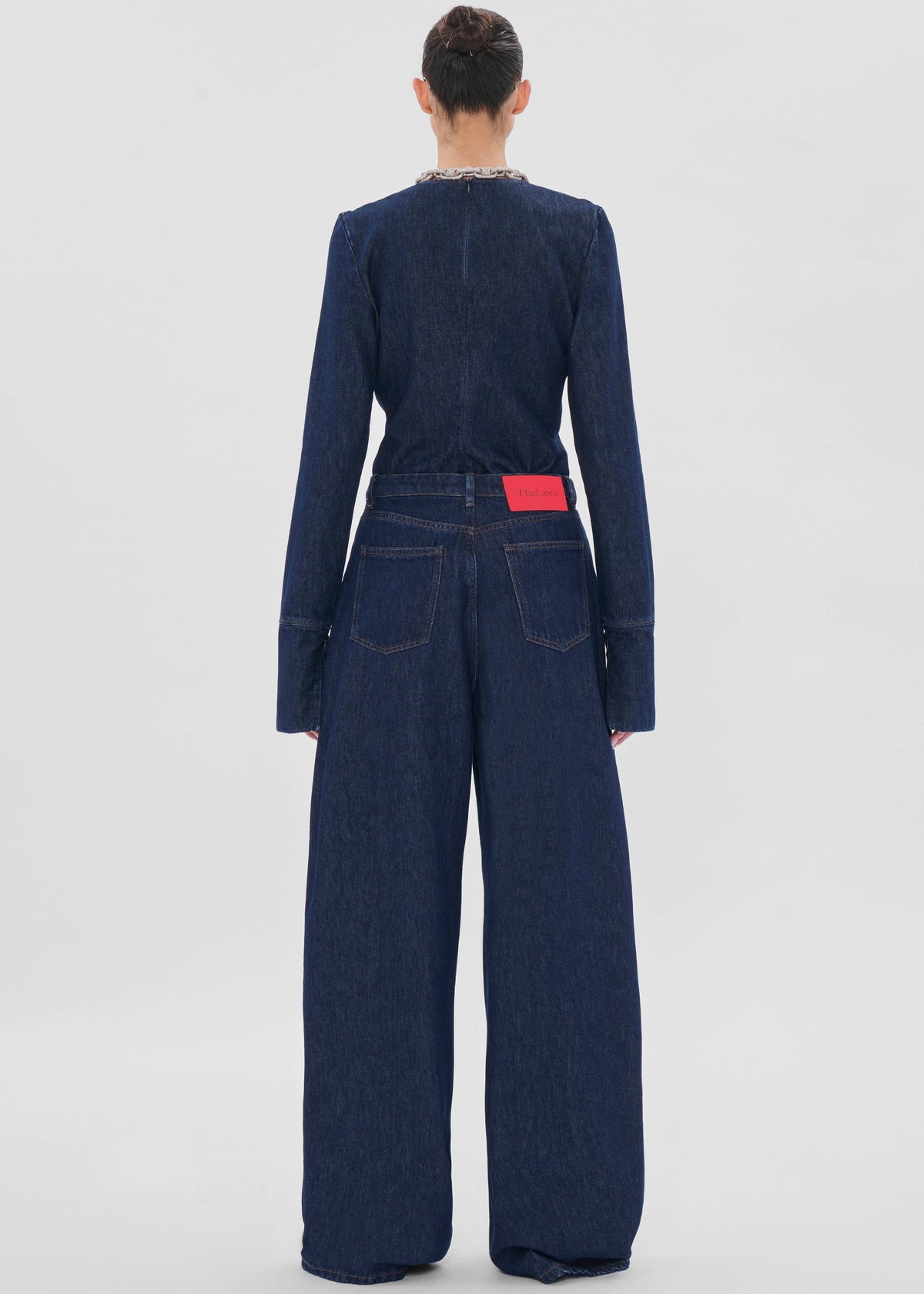 TheLatest Evie Denim Pants - Blue - 8