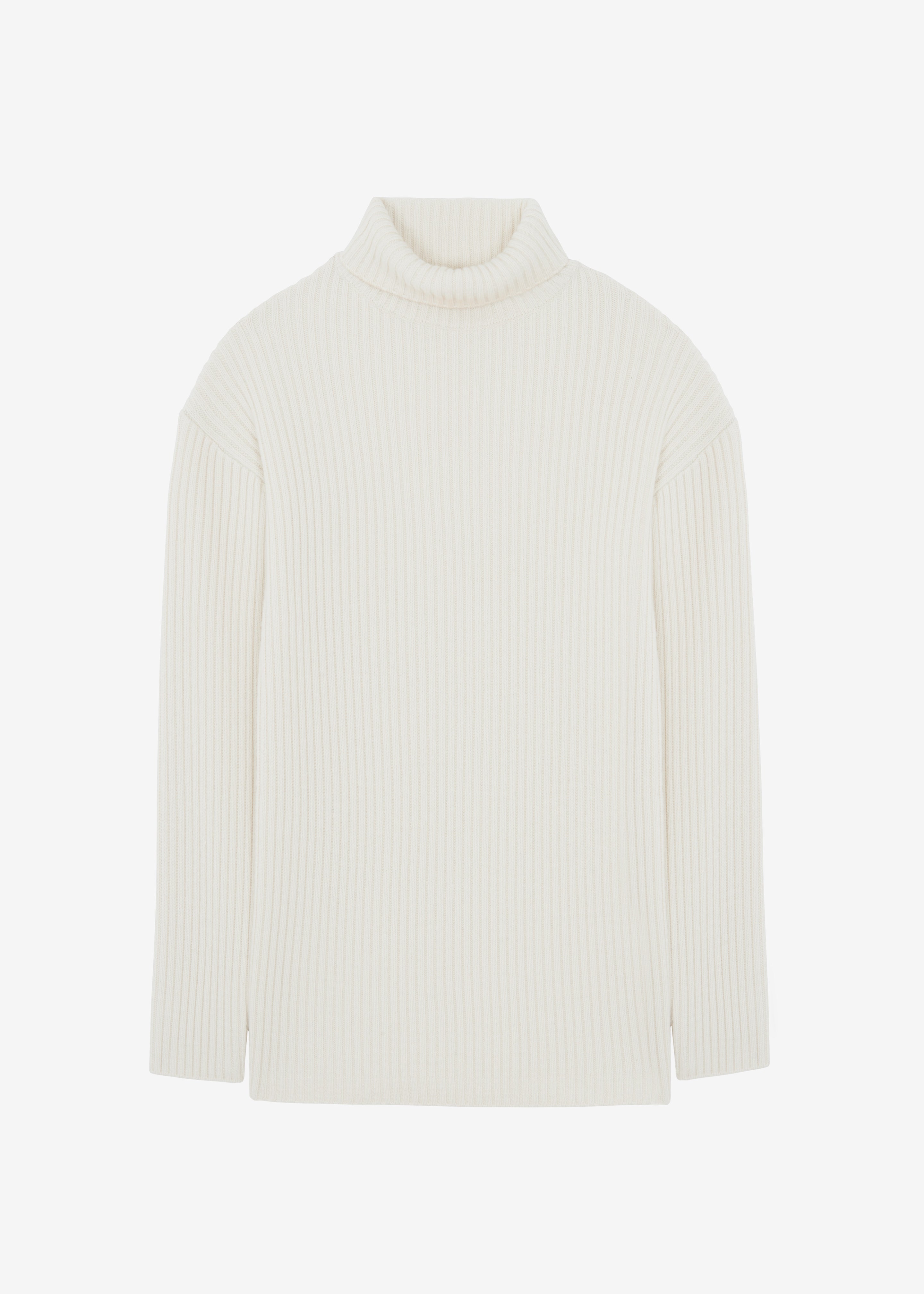 Thelma Ribbed Sweater - Cream - 12