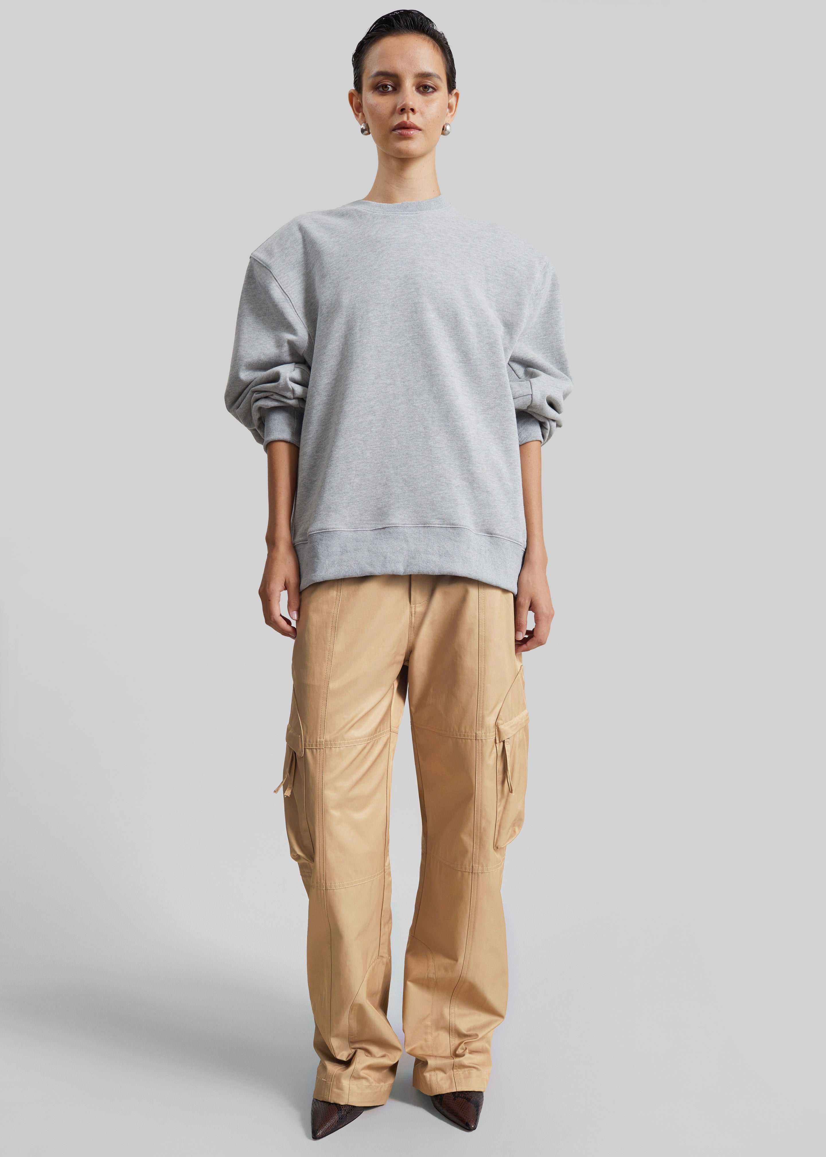 Kelly Cotton Cargo Pants - Camel - 5