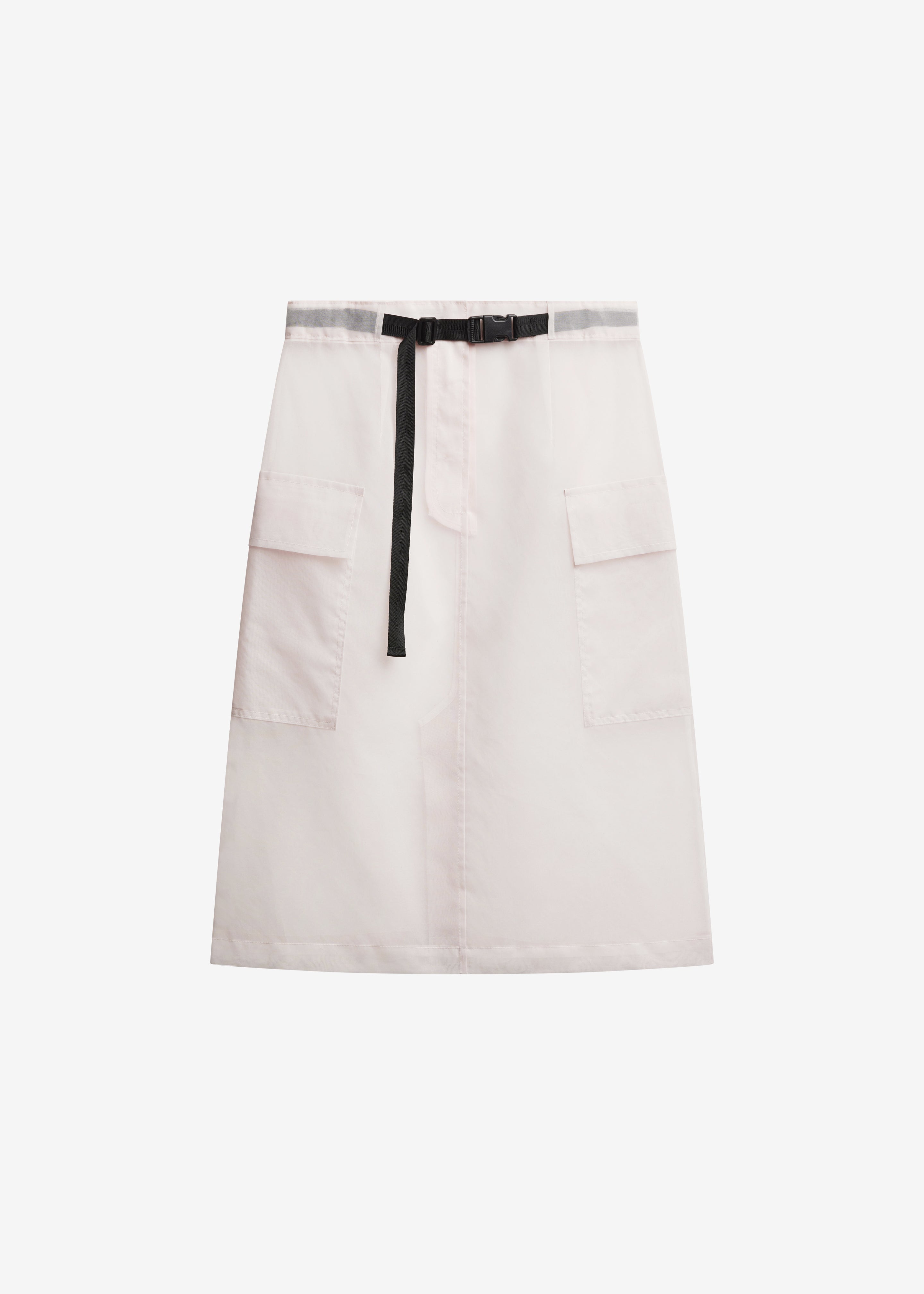 Tilly Sheer Utility Skirt - Faded Pink - 9