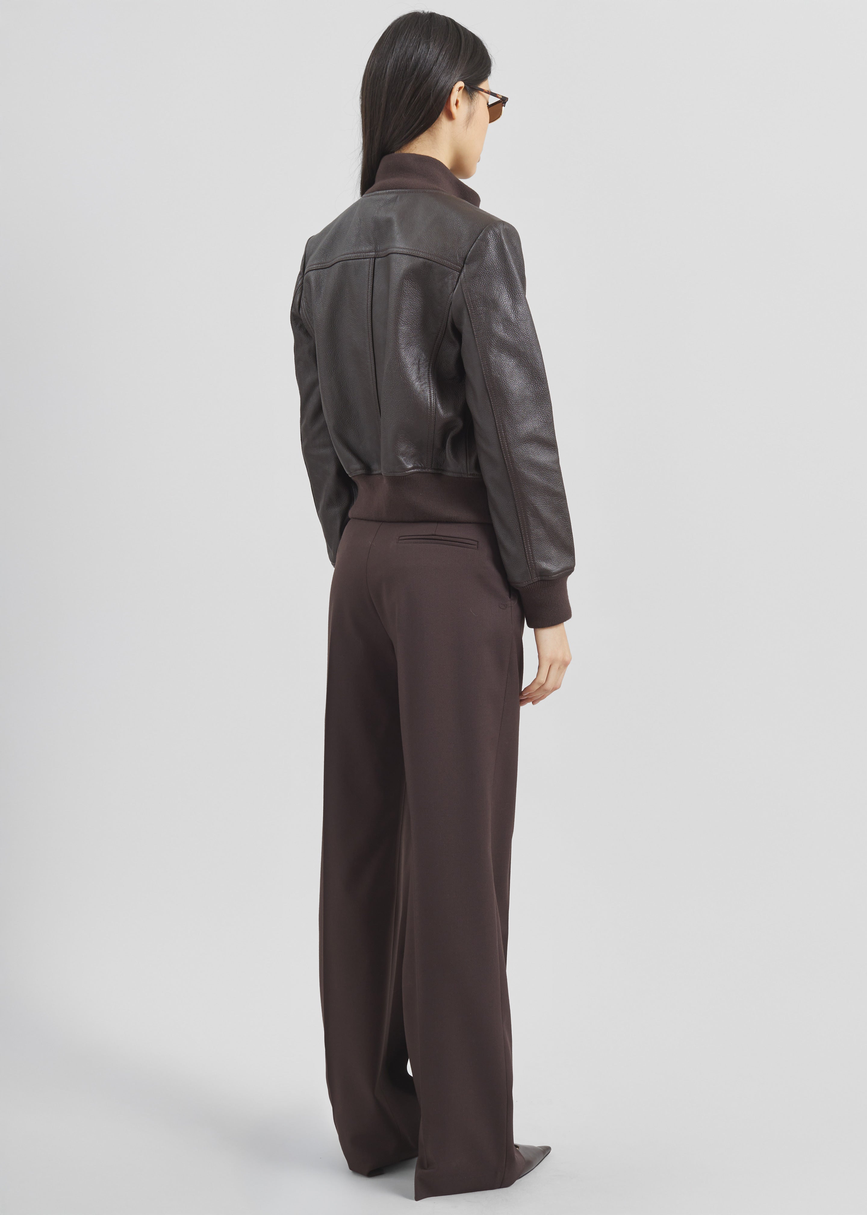 Tobias Leather Jacket - Vintage Brown - 6