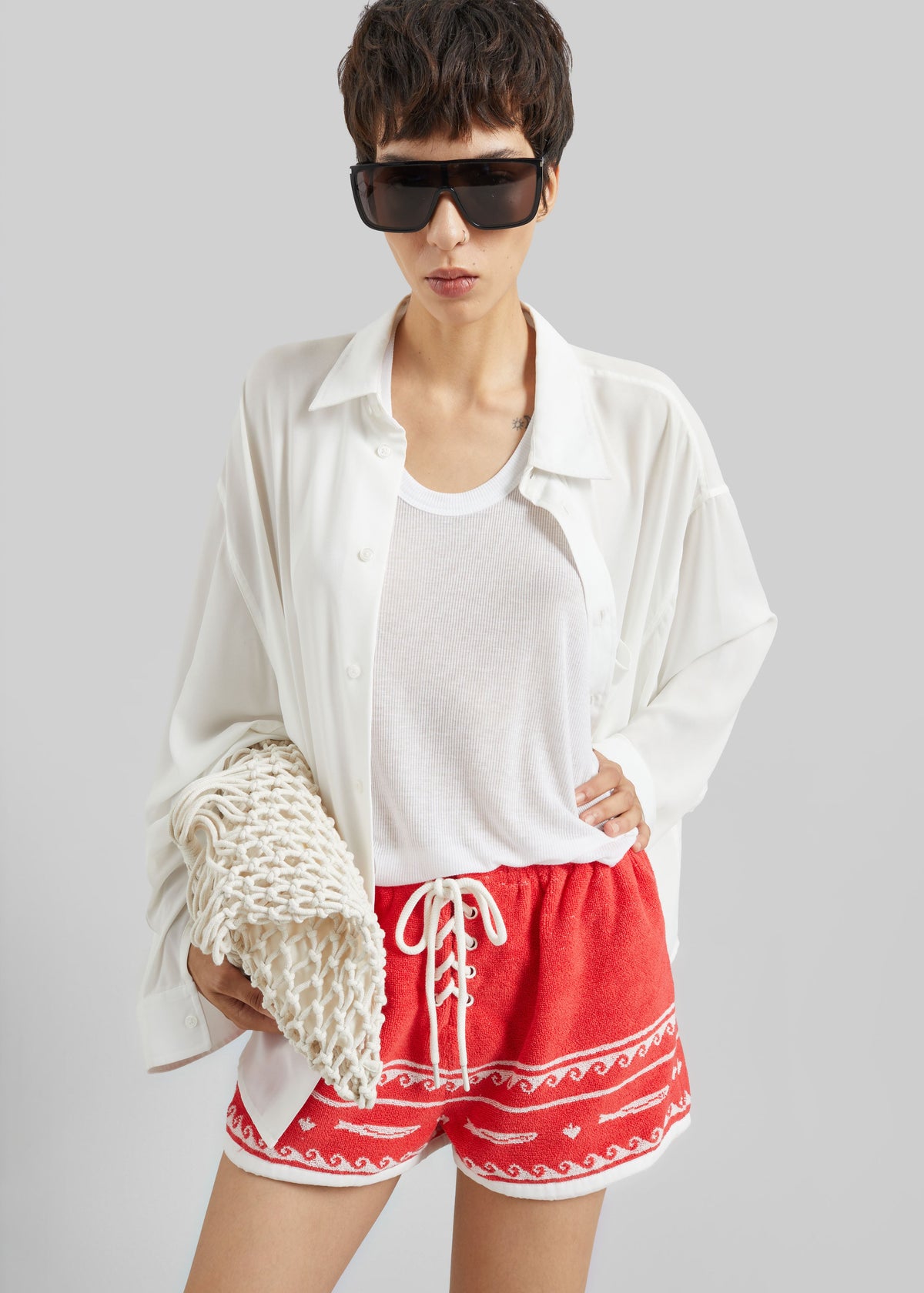 Tolfa Soft Tank Top - White - 6