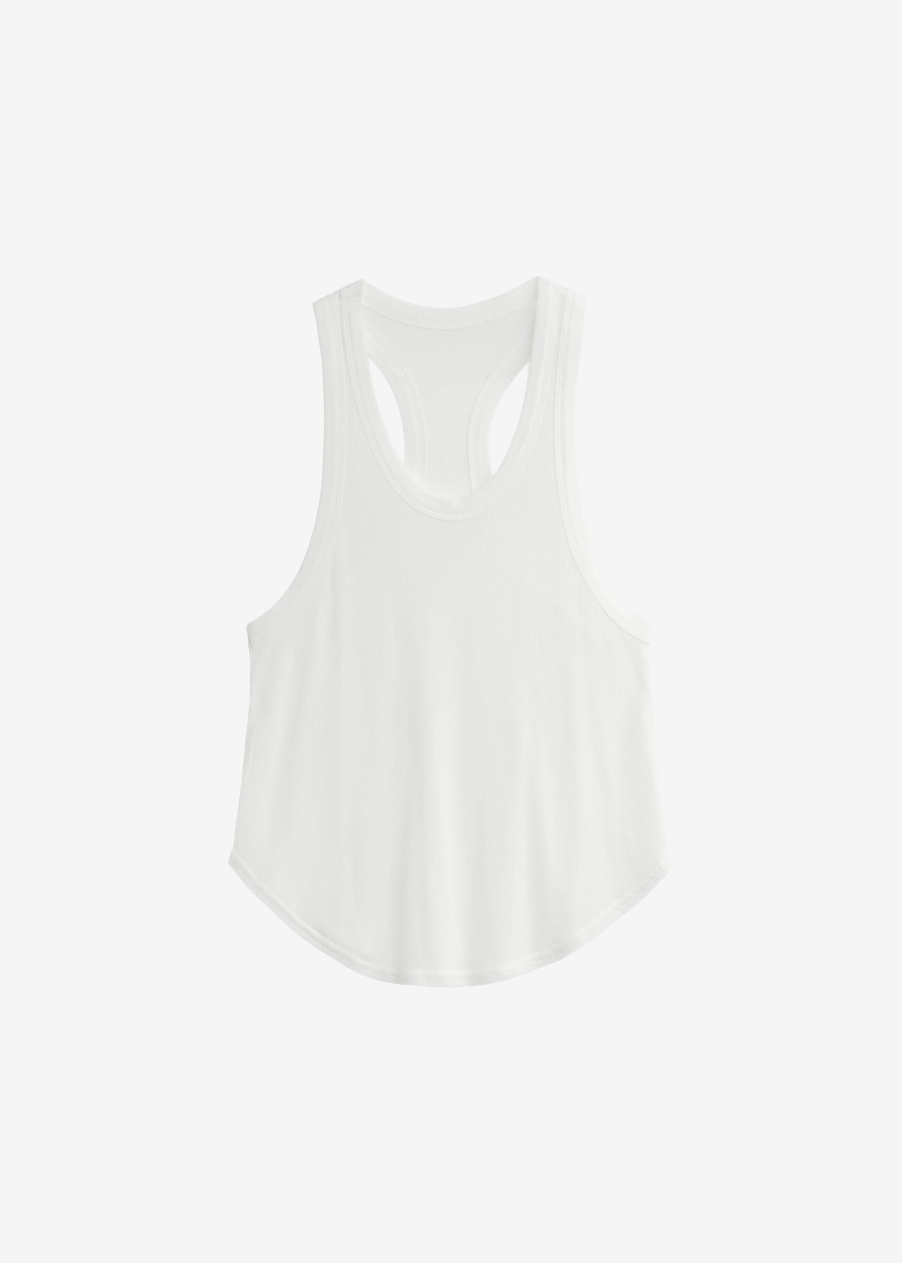 Tolfa Soft Tank Top - White - 8