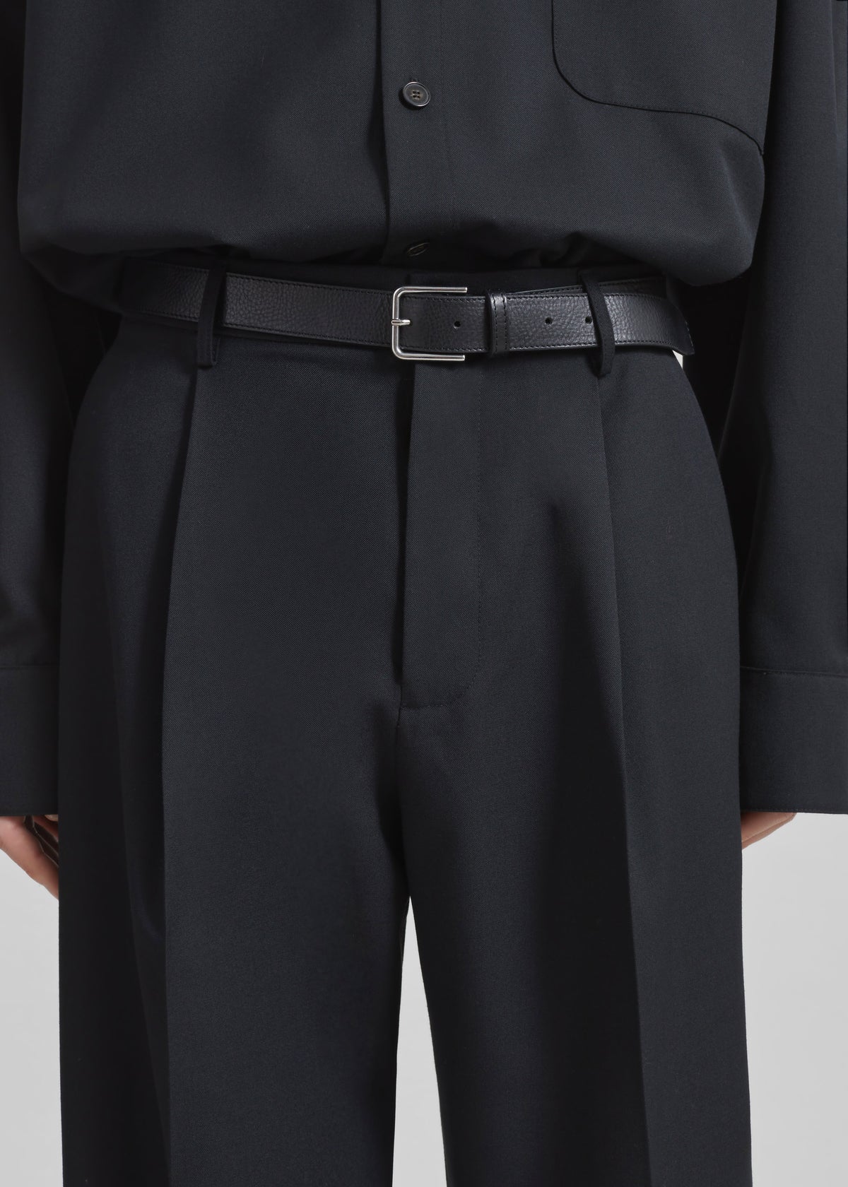 Toni Leather Belt - Black - 5