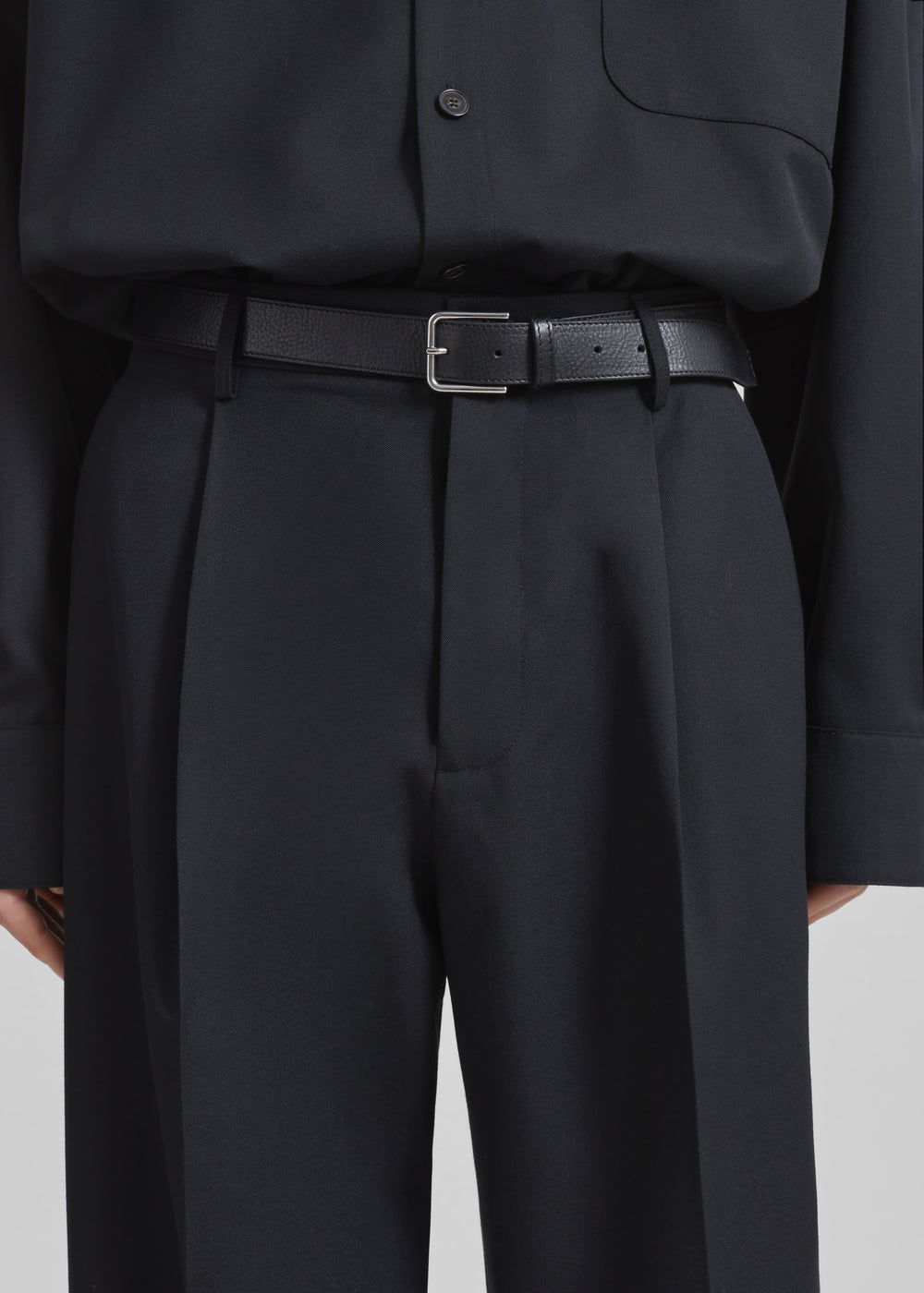 Toni Men Leather Belt - Black - 1