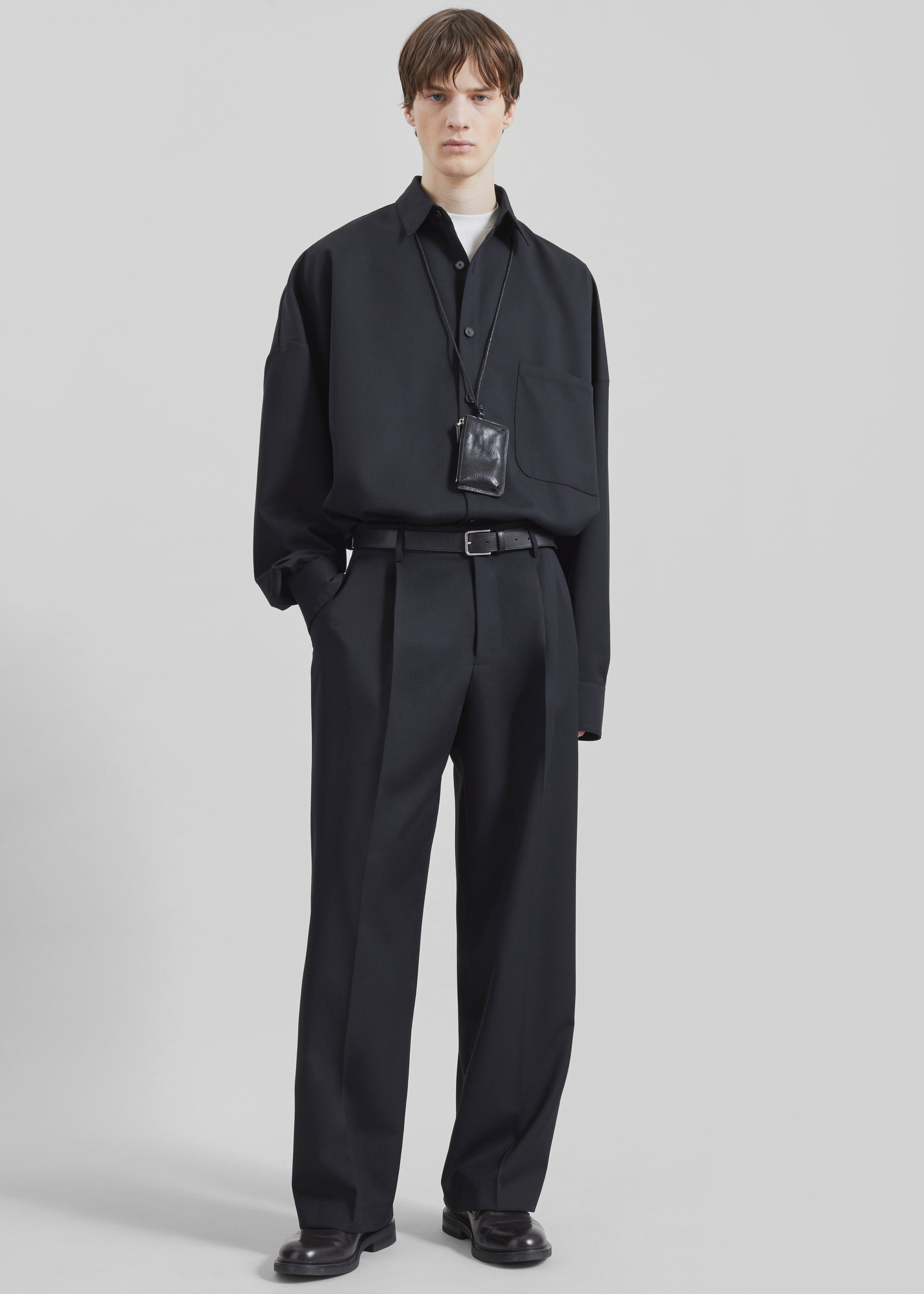 Toni Leather Belt - Black - 6 - [gender-male]