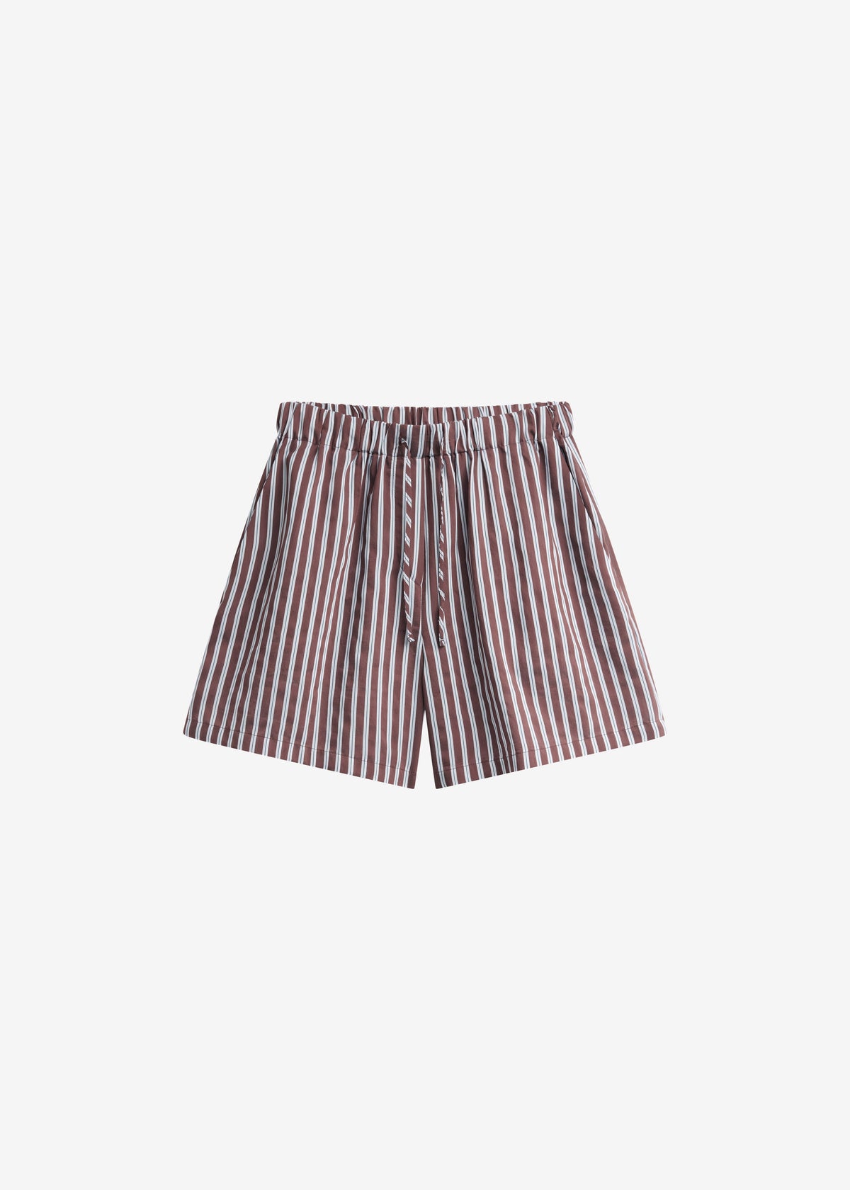 Toscane Boxer Shorts - Brown/White Stripe - 9
