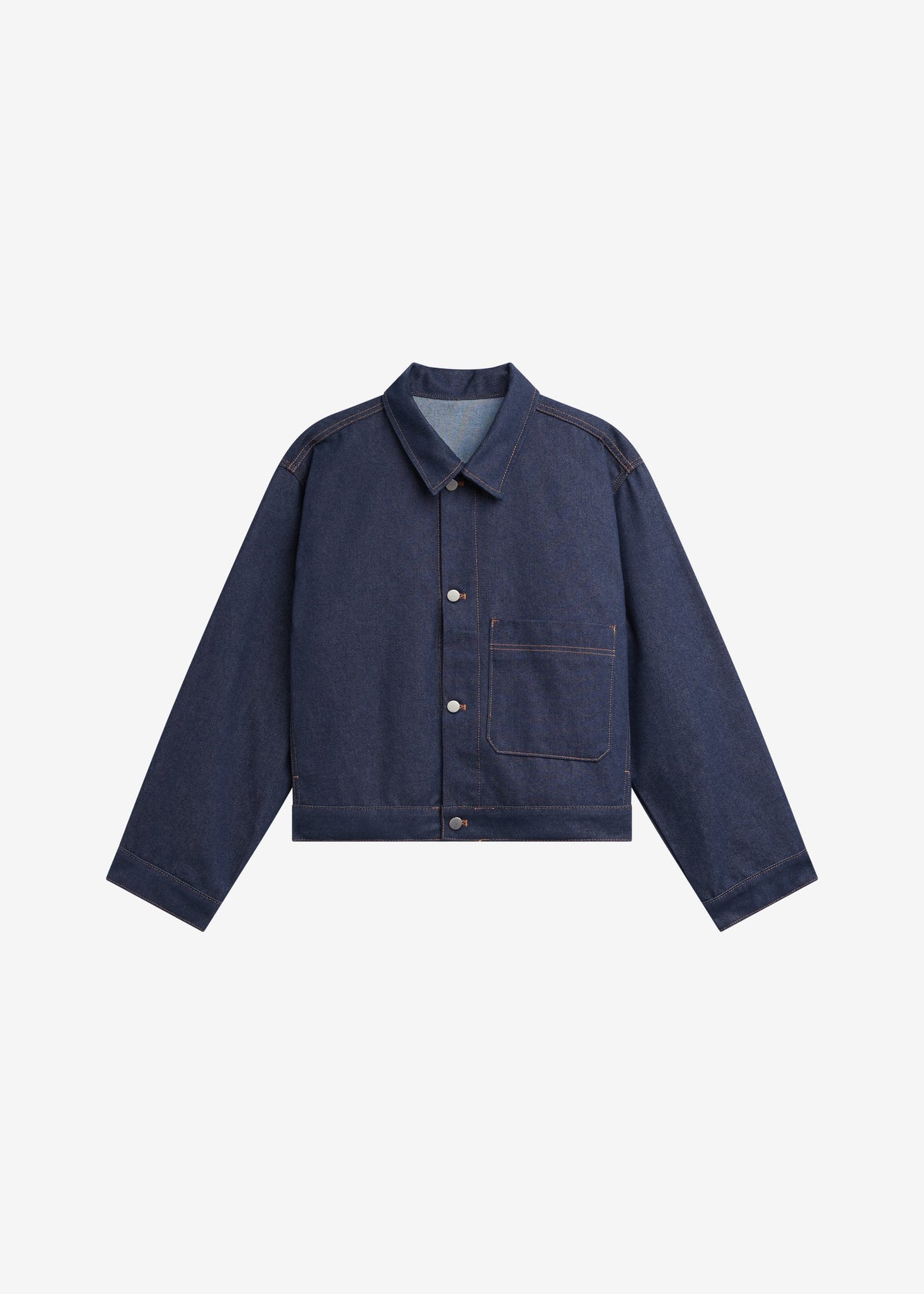 Giacca boxy Tregor in denim - Lavaggio scuro