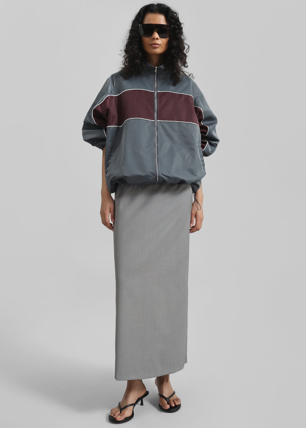 Neris Pencil Skirt - Grey - 6
