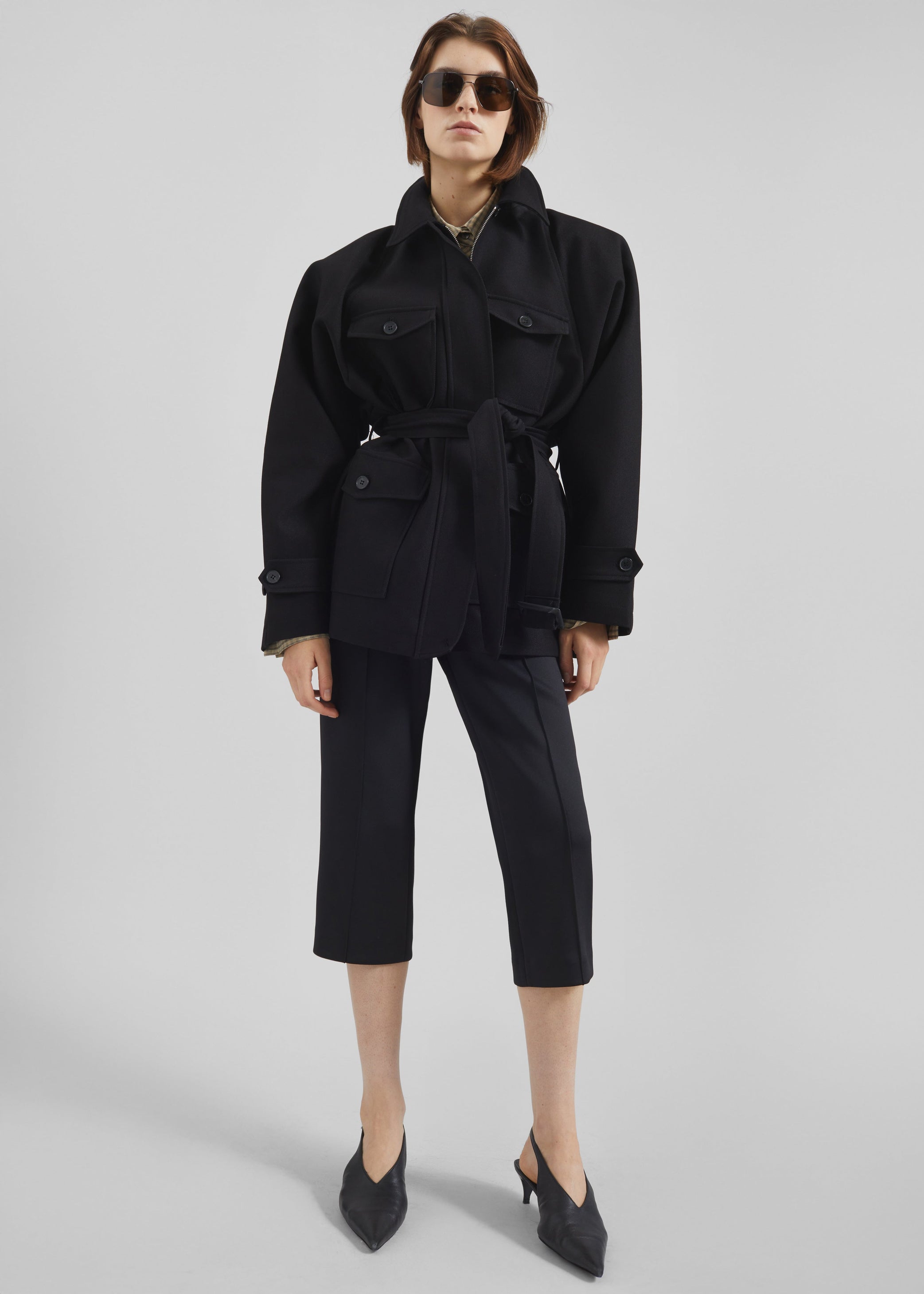 Shop the look image for Trevose Padded Utility Jacket - Black
