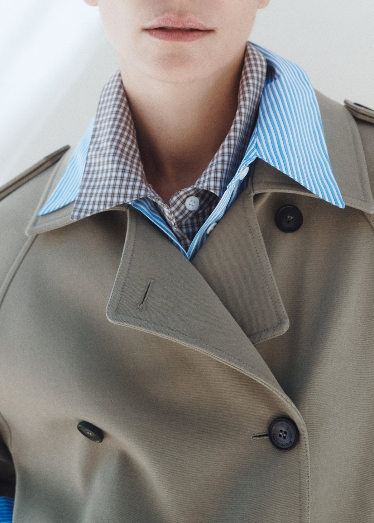 Trench corto Trina - Beige