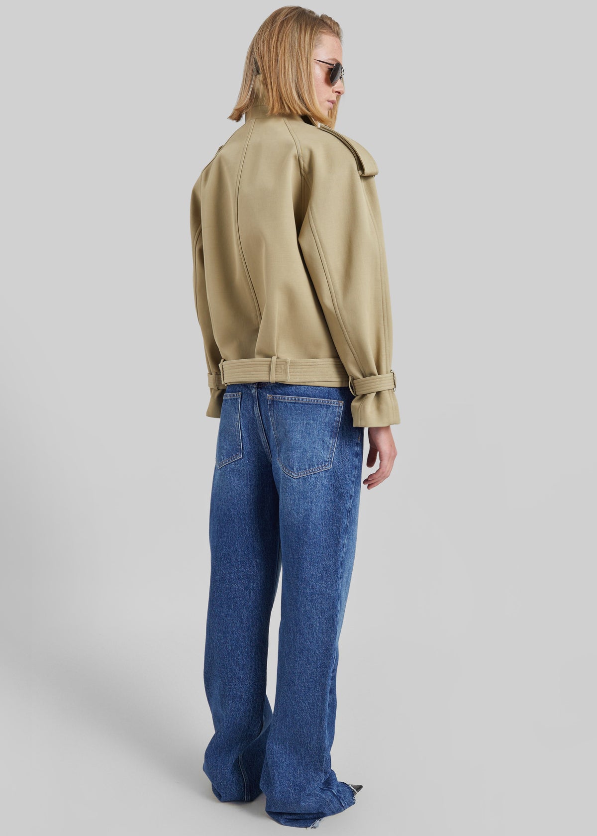 Trench corto Trina - Beige