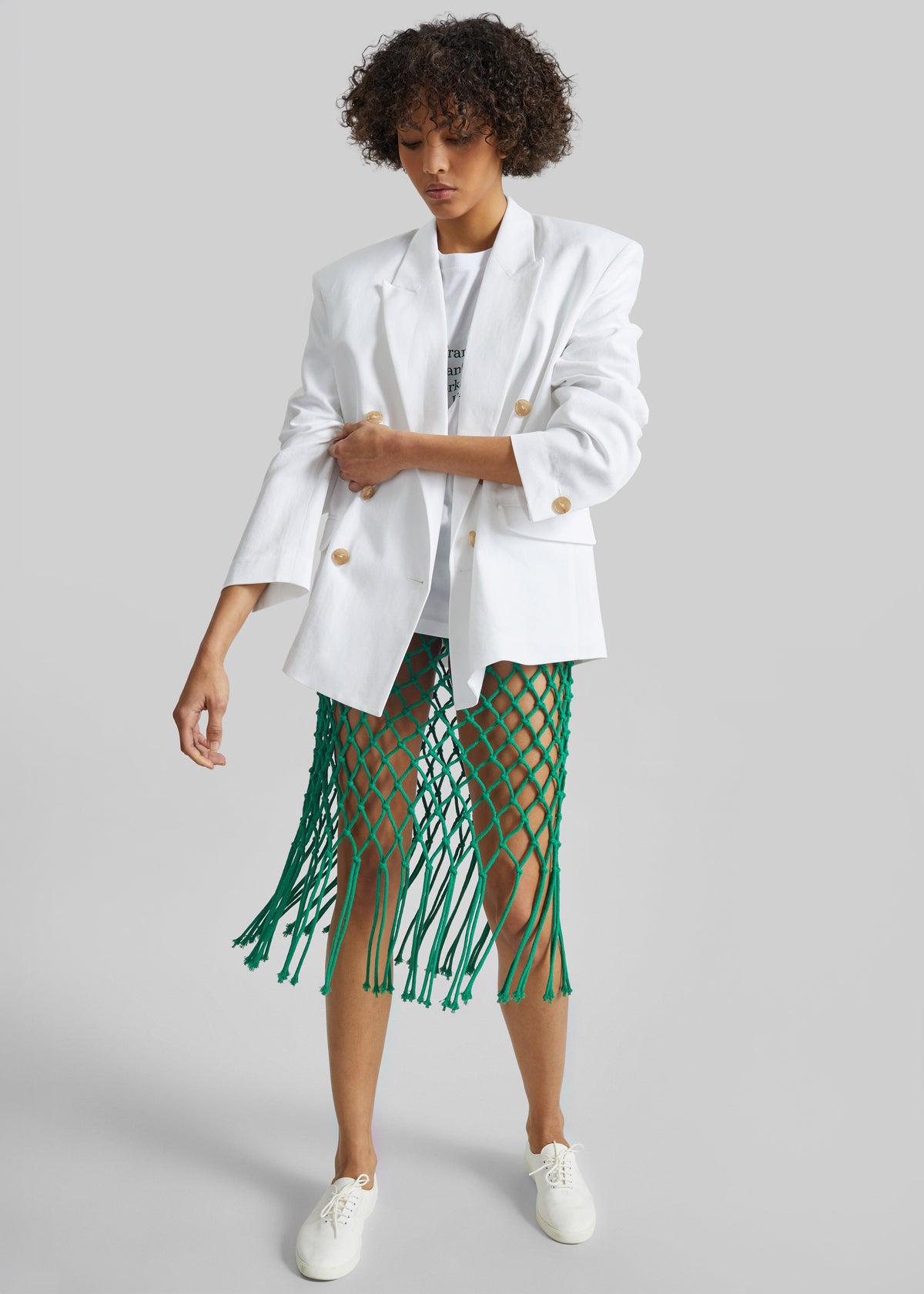 Tropea Macrame Skirt - Green - 4