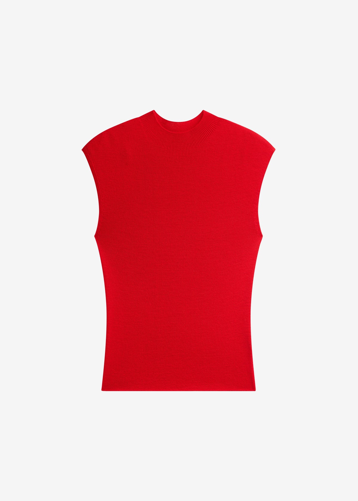 Troyes Knit Top - Red - 6