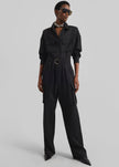 Tulare Shimmer Jumpsuit - Black