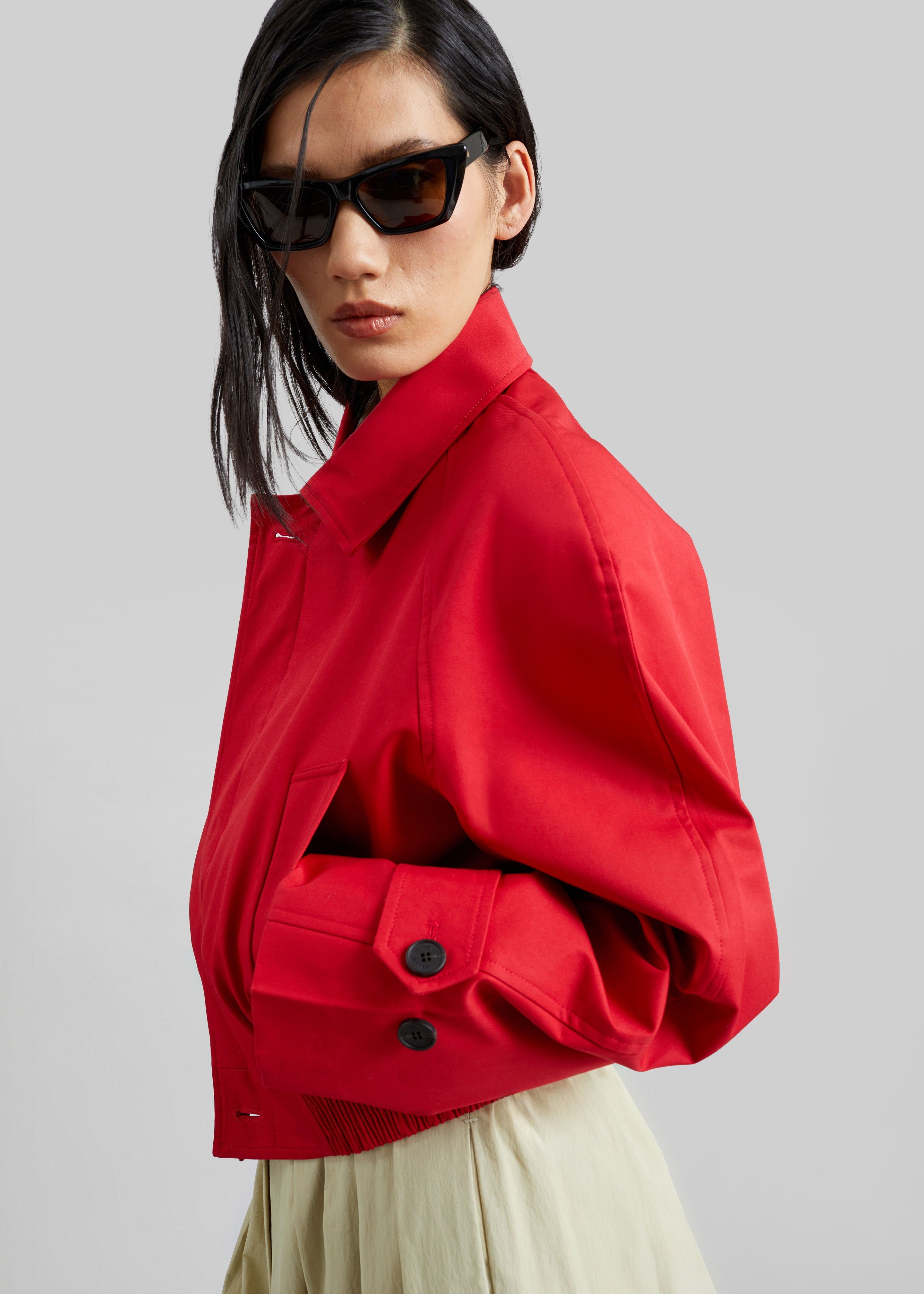 Turenne Curved Jacket - Red - 8