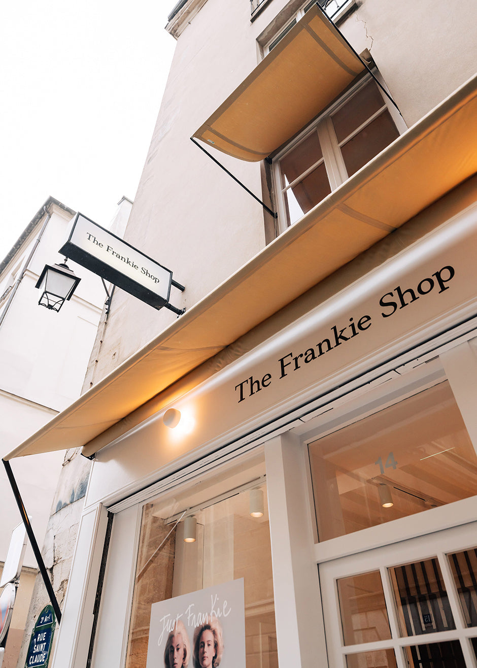 Image of the front of The Frankie Shop store in Paris. 