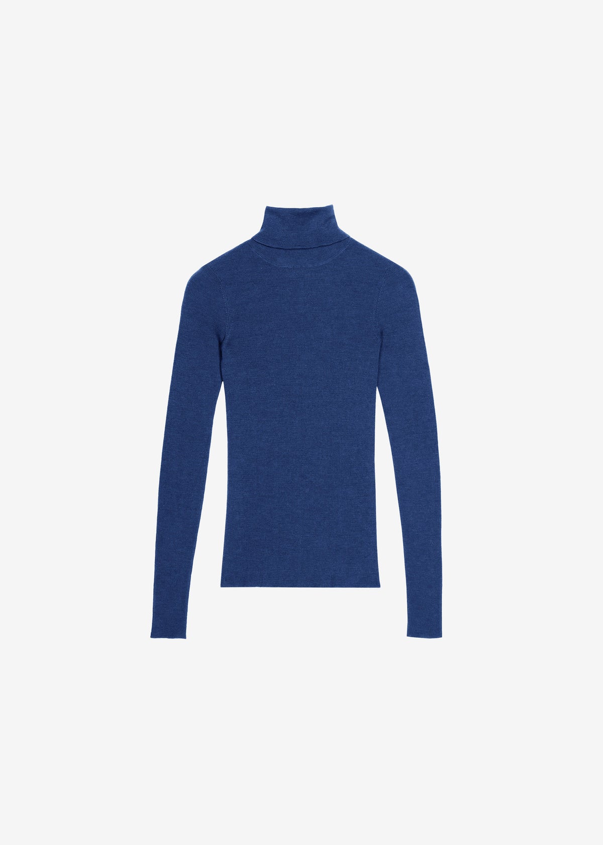 Utica Thin Turtleneck Sweater - Blue - 10