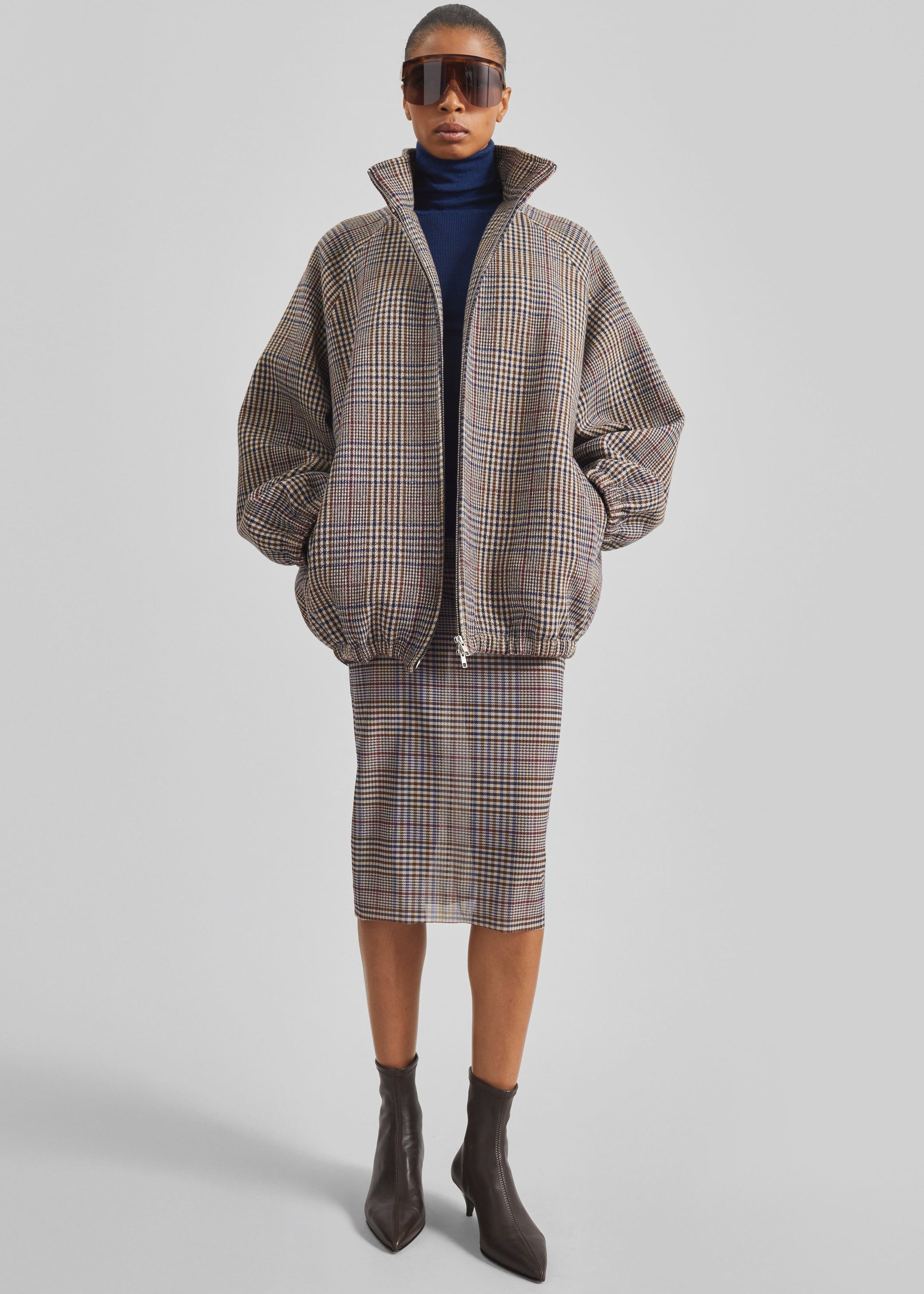 Shop the look image for Utica Thin Turtleneck Sweater - Blue