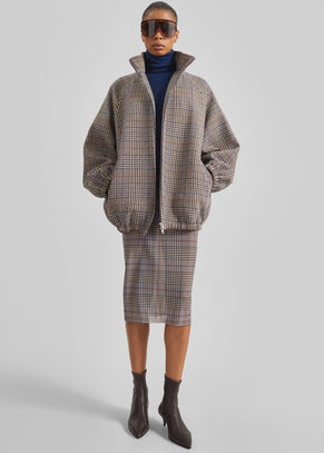 Utica Thin Turtleneck Sweater - Blue