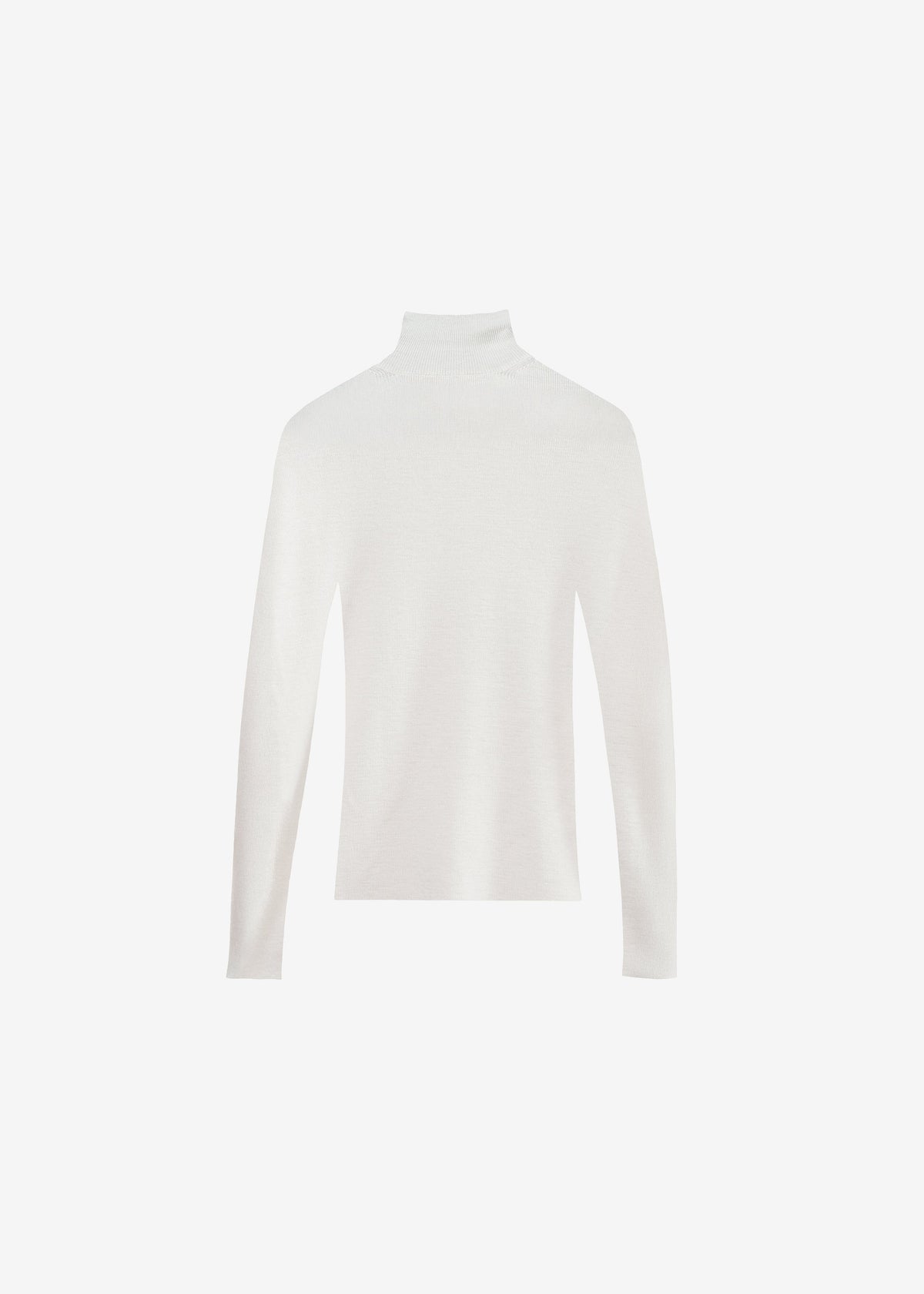 Utica Thin Turtleneck Sweater - Ivory - 4