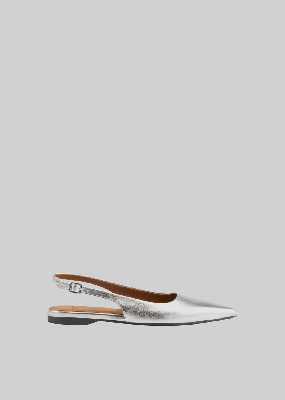 Vagabond Hermine Slingbacks - Silver - 1
