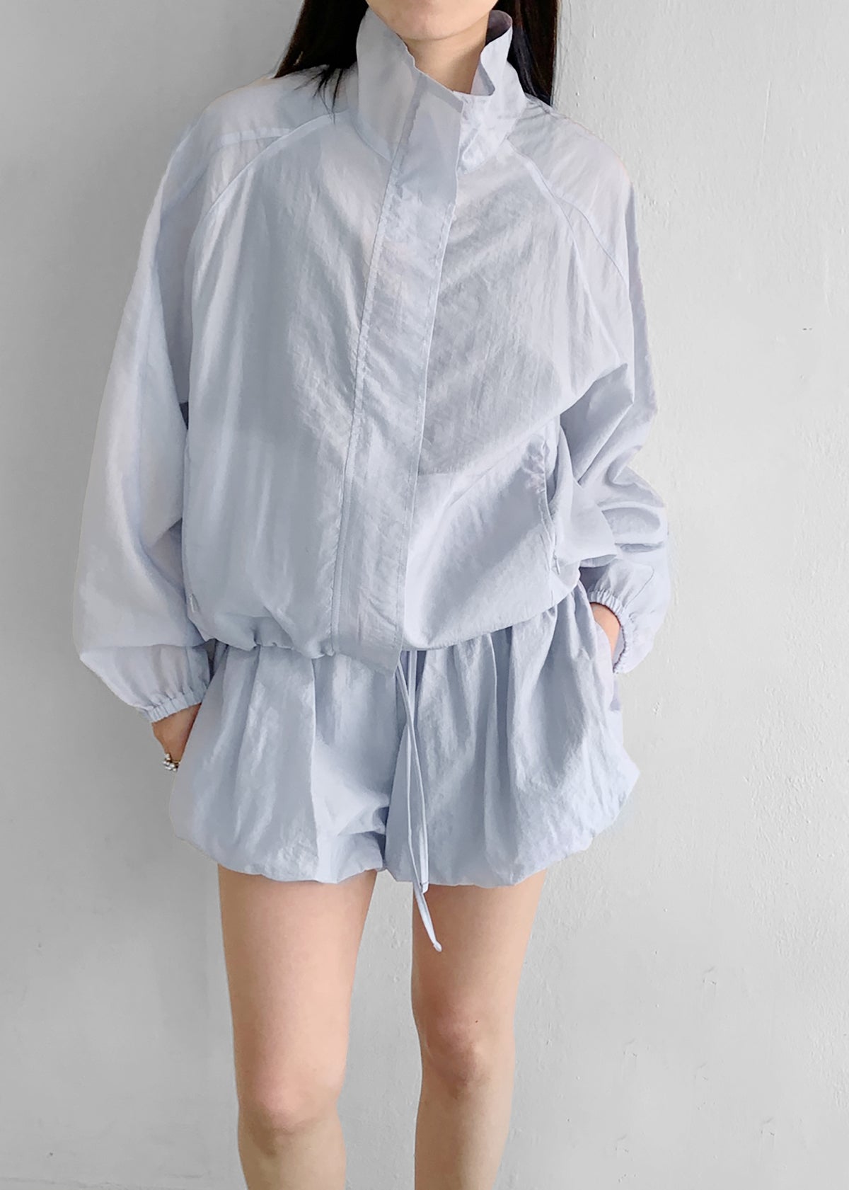 Vaila Balloon Shorts - Sky Blue - 12