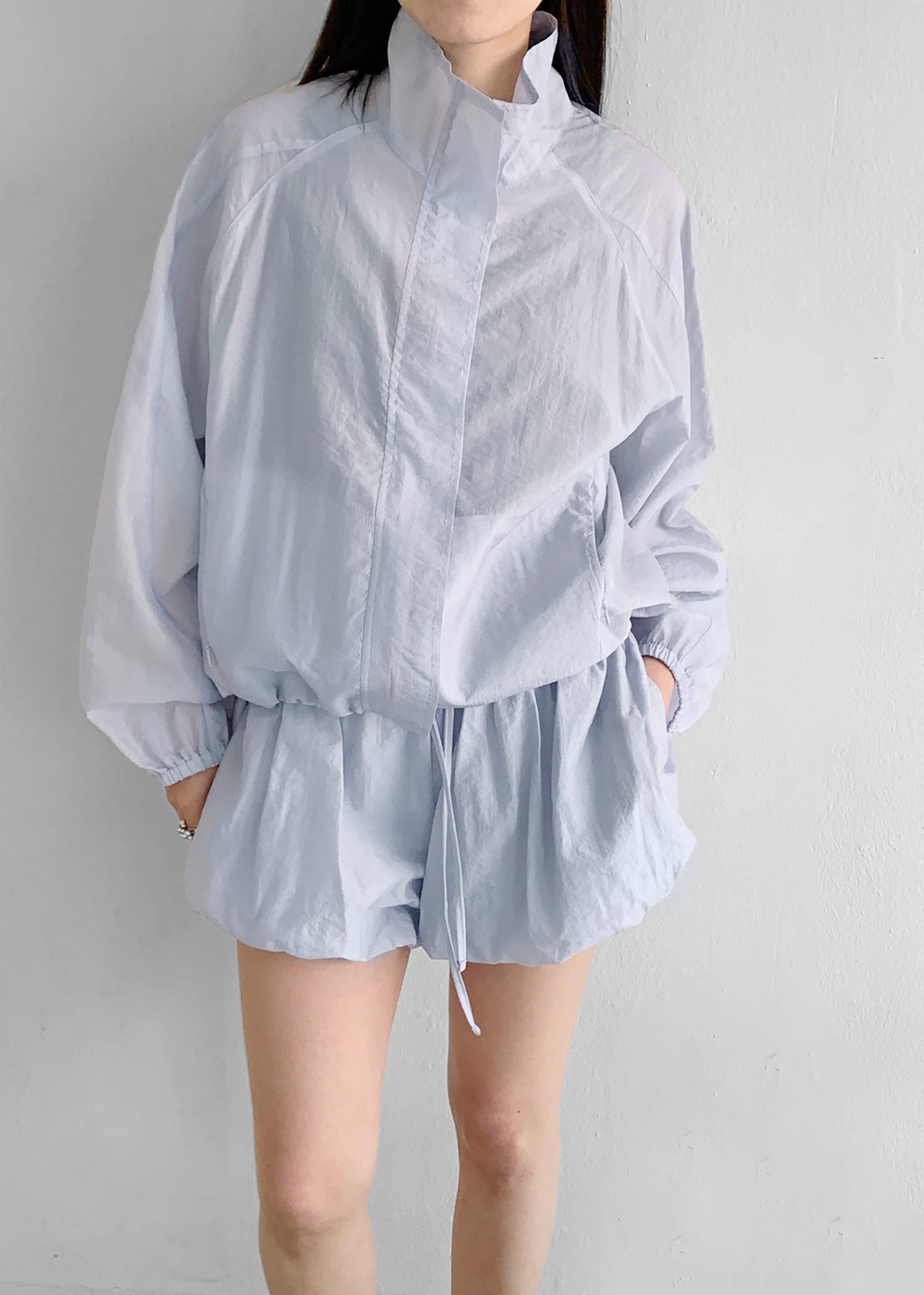 Vaila Balloon Shorts - Sky Blue - 12