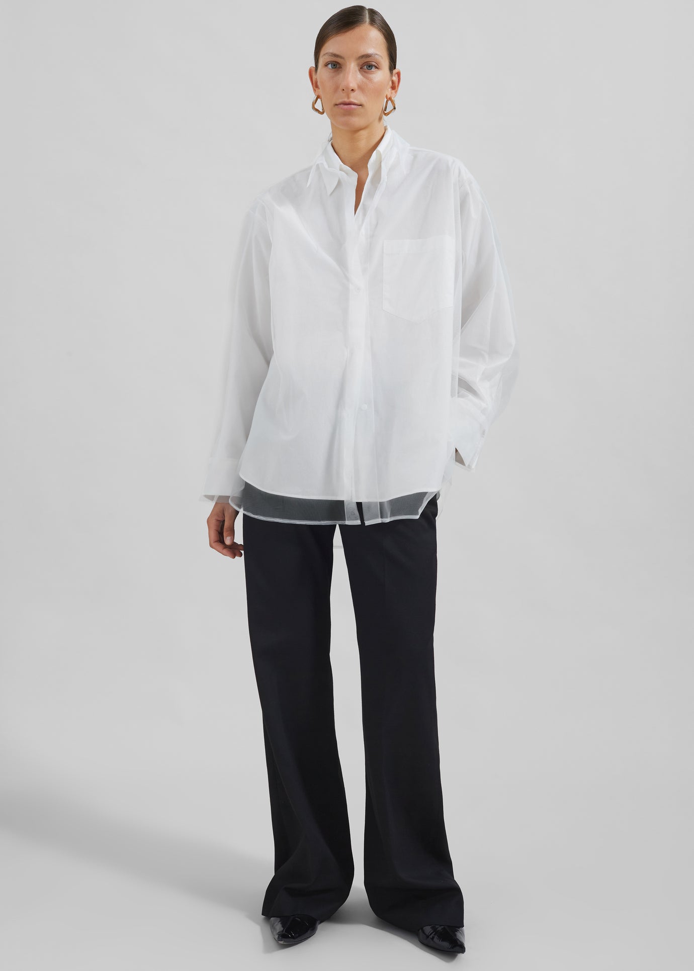 Valetta Double Shirt - Optic White